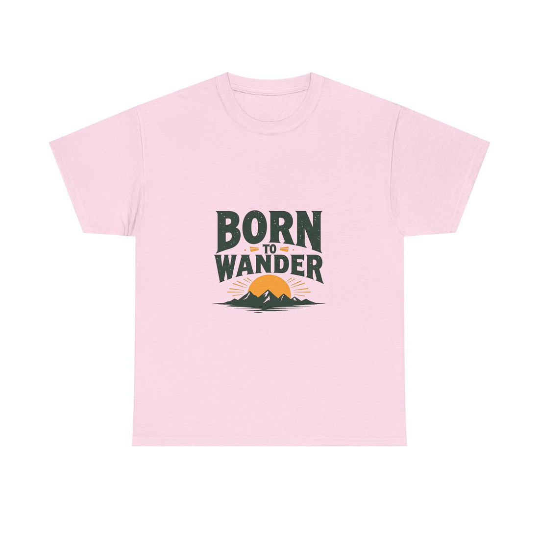 'Born to Wander' Retro Outdoor T-Shirt