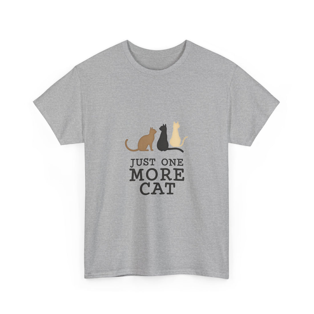 'Just One More Cat' Cute Cat Lover T-Shirt