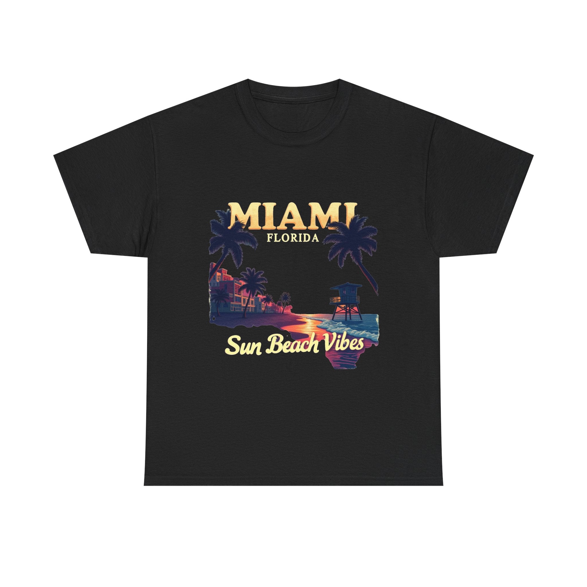 Miami Florida Sun Beach Vibes T-Shirt