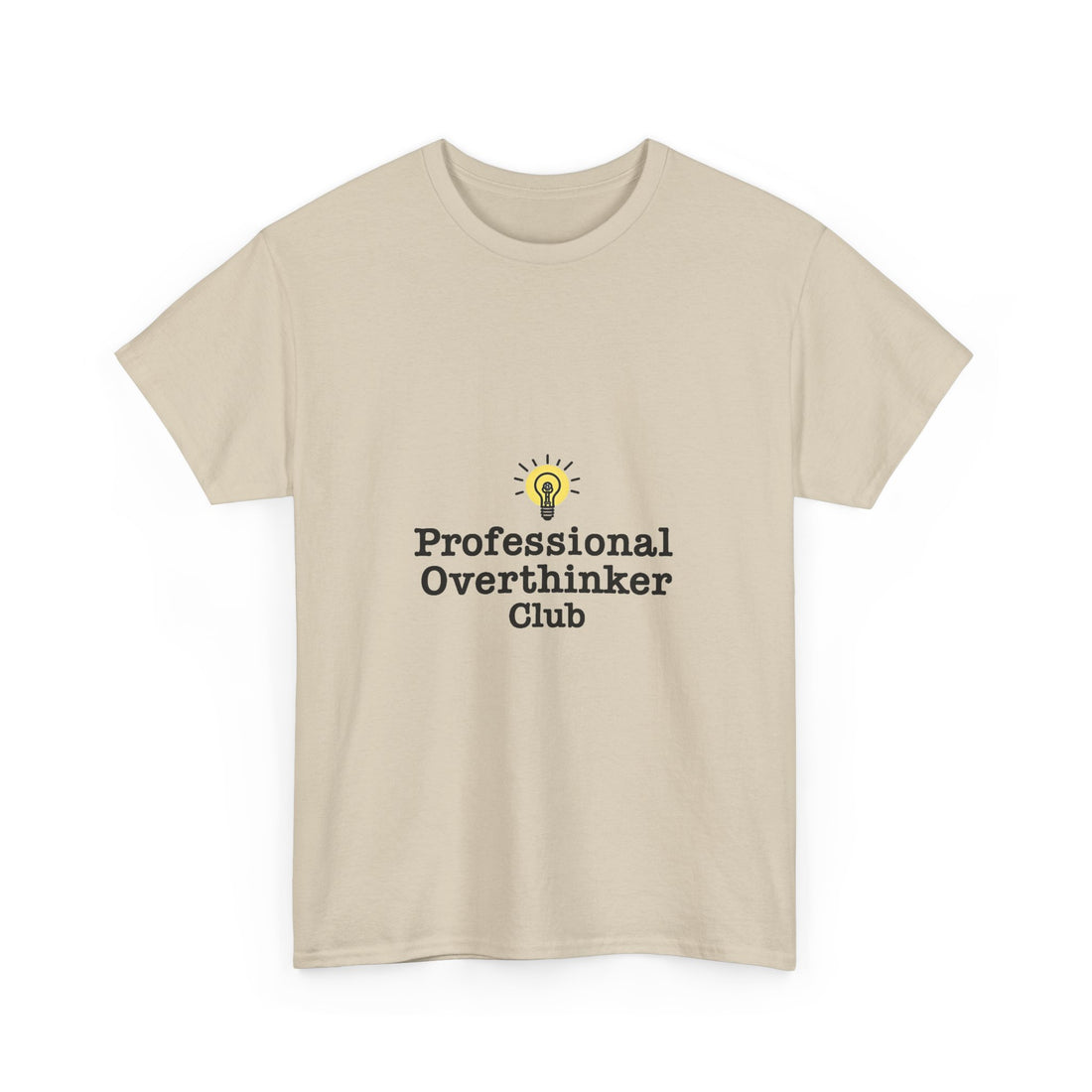 'Professional Overthinker Club' Funny Introvert T-Shirt