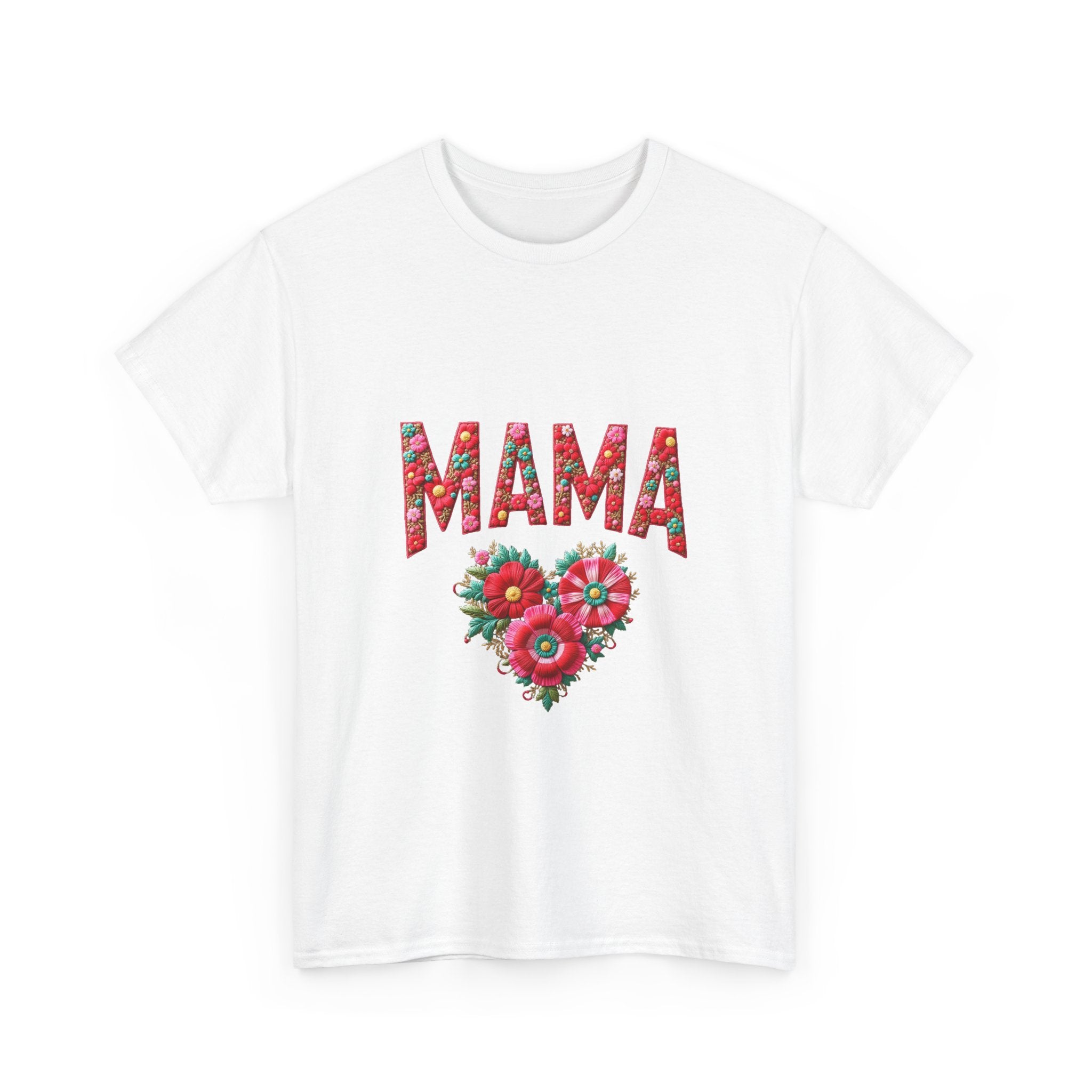 'MAMA' Heavy Cotton T-Shirt