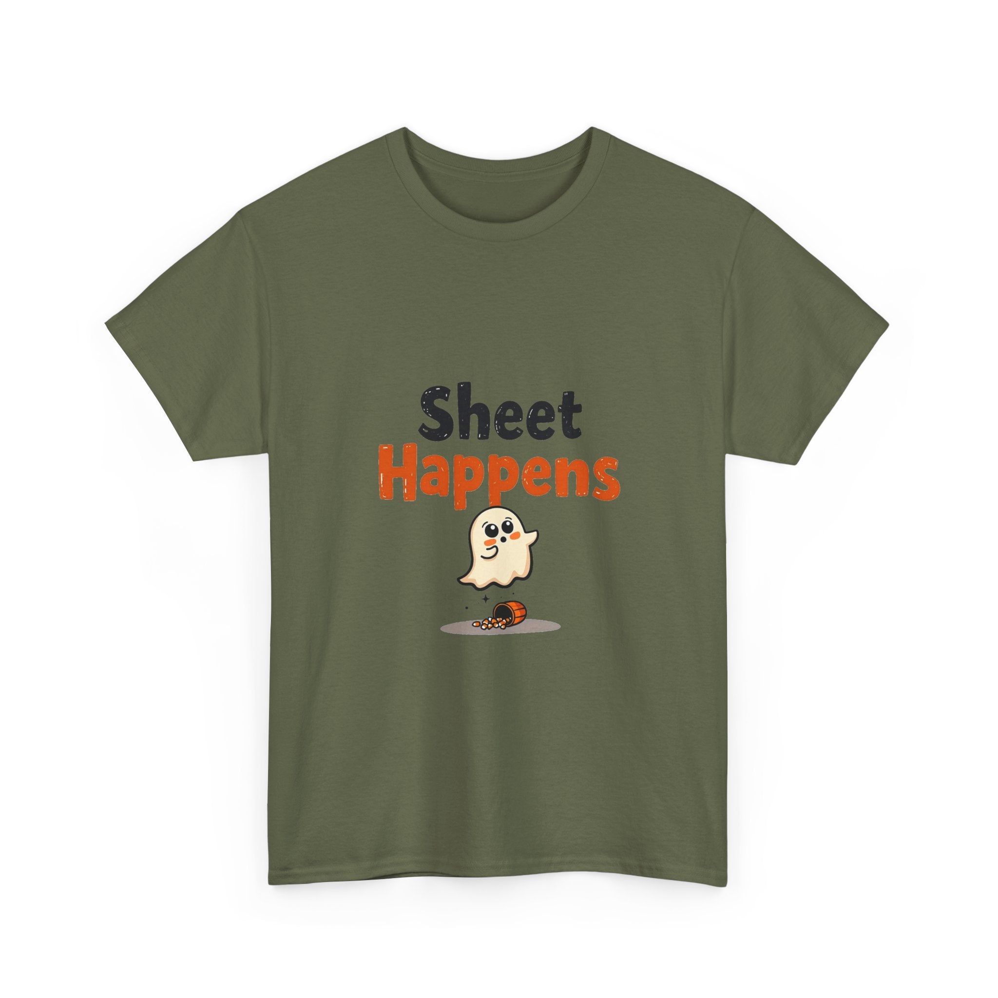 'Sheet Happens' Ghost T-Shirt
