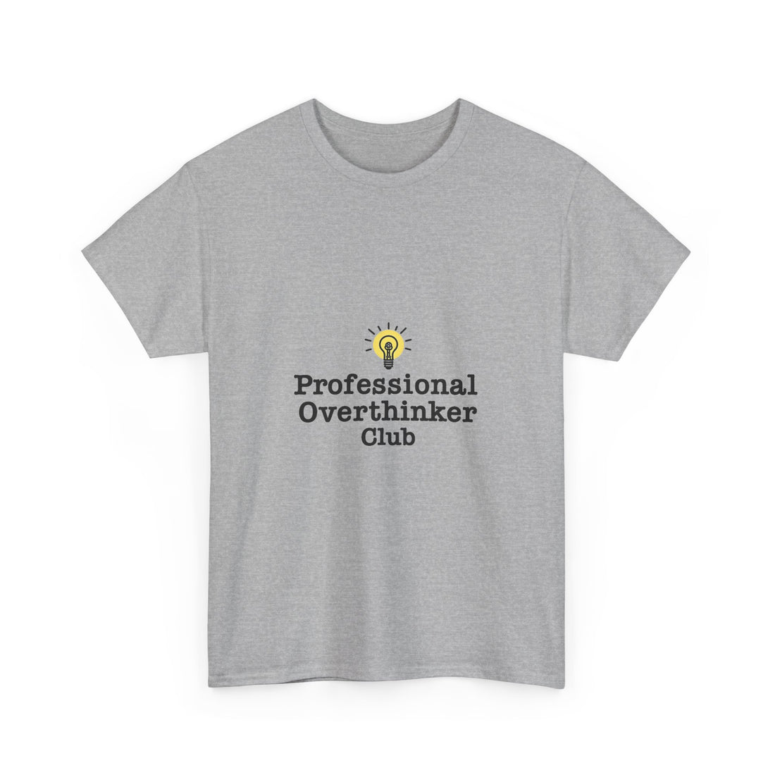 'Professional Overthinker Club' Funny Introvert T-Shirt