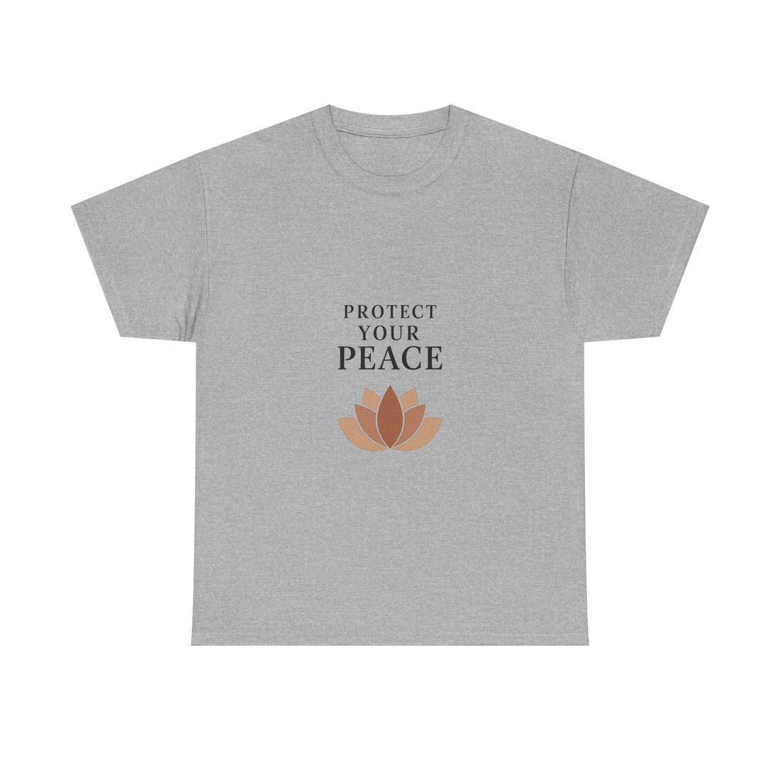 'Protect Your Peace' Lotus Graphic T-Shirt