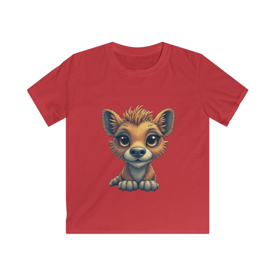 Cute Baby Fox Illustration Shirt for Toddlers