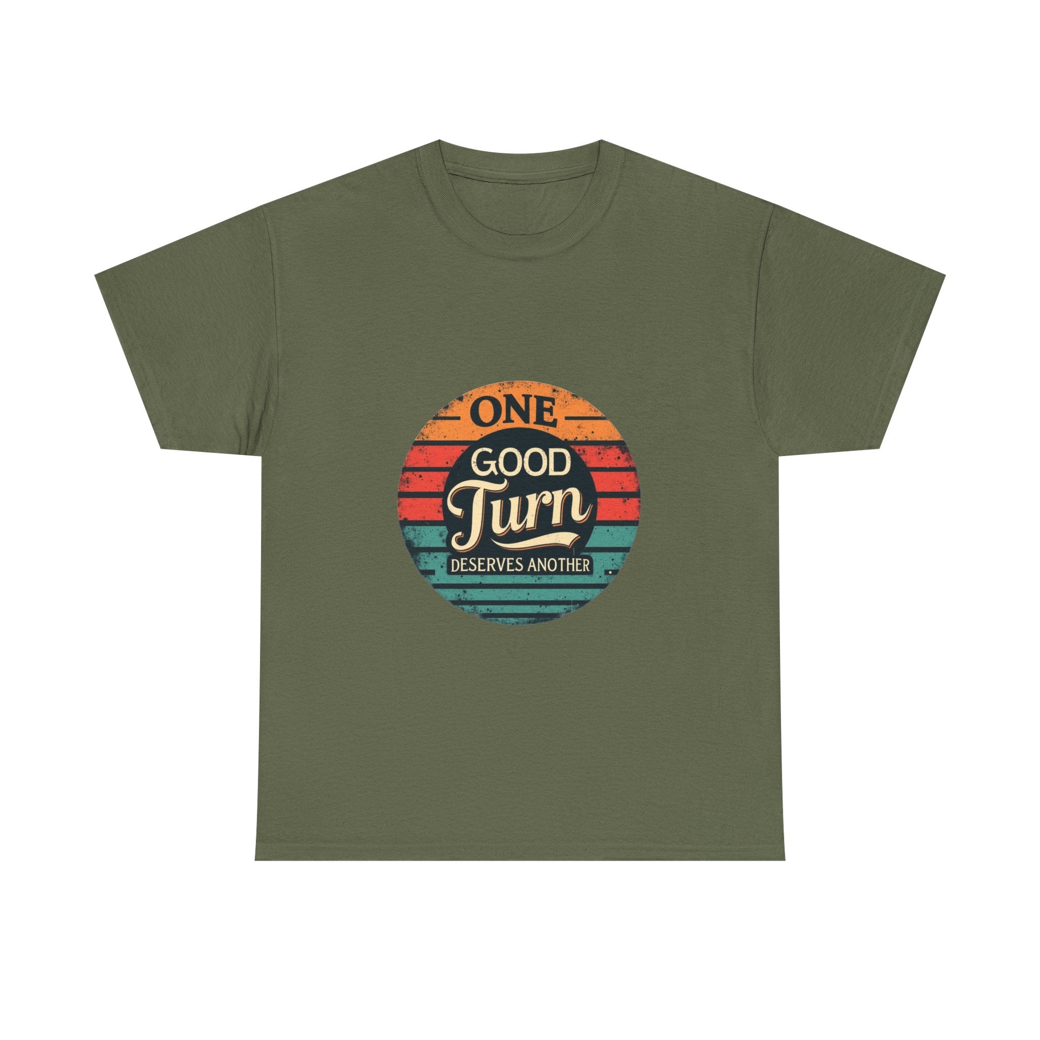 One Good Turn Retro Striped T-Shirt