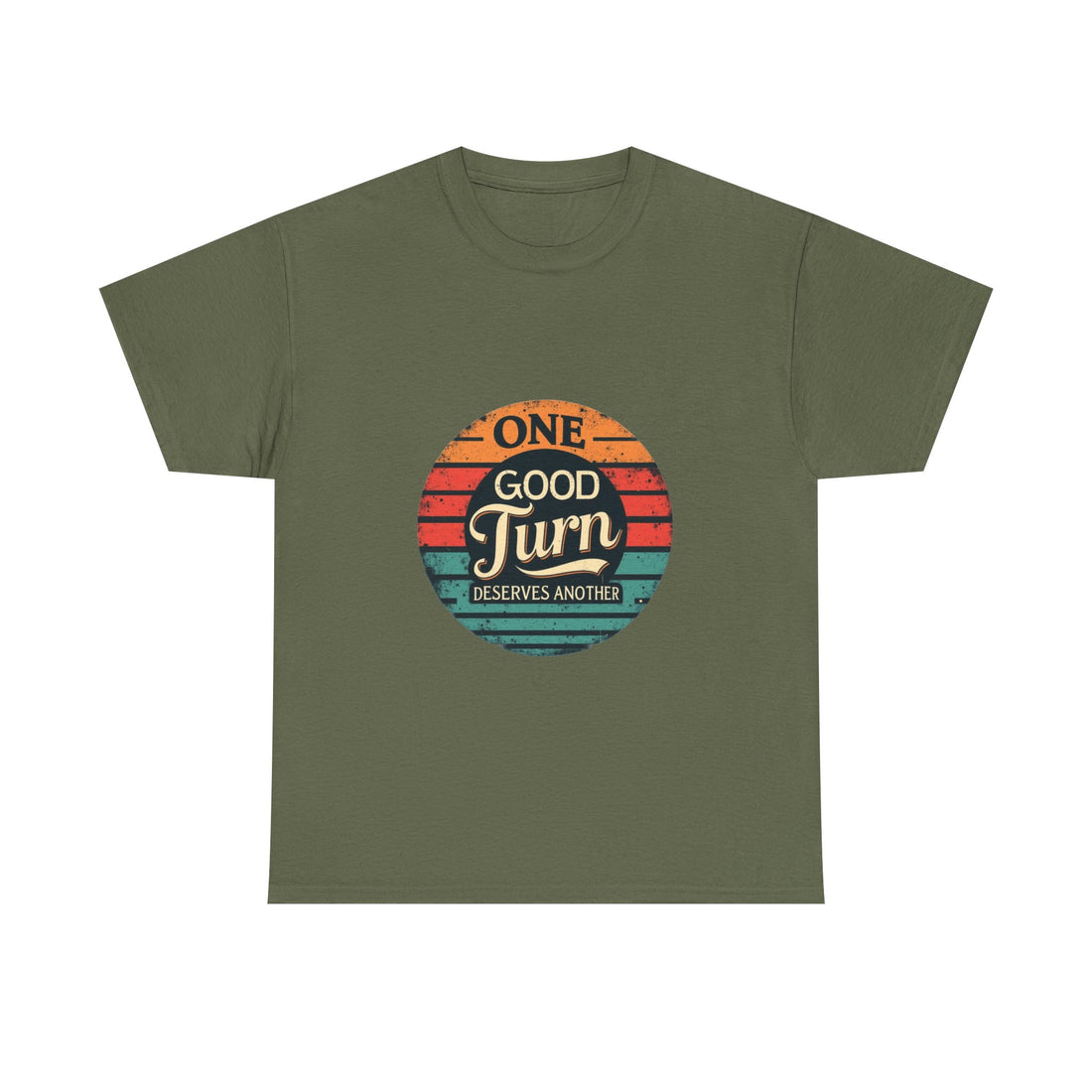 One Good Turn Retro Striped T-Shirt