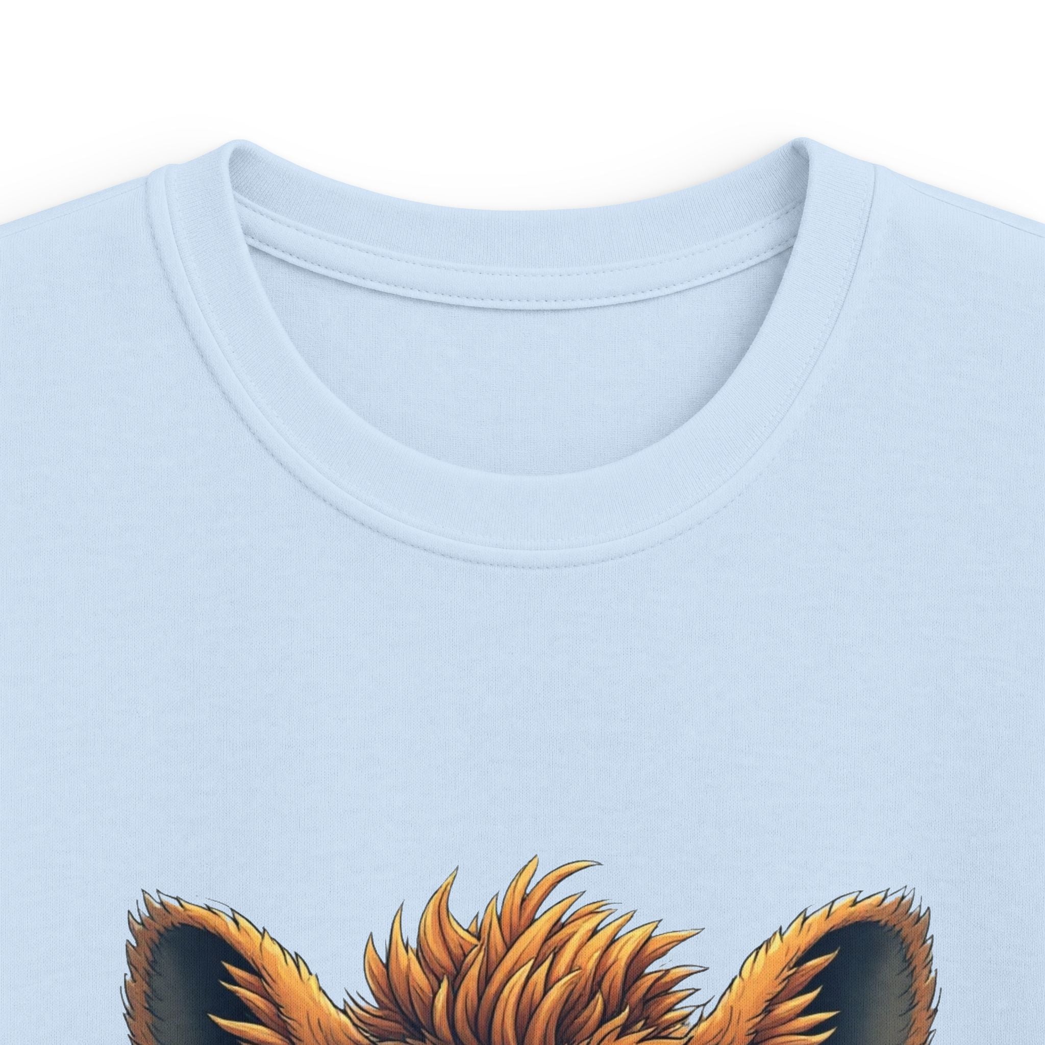 Cute Baby Fox Illustration Shirt for Toddlers