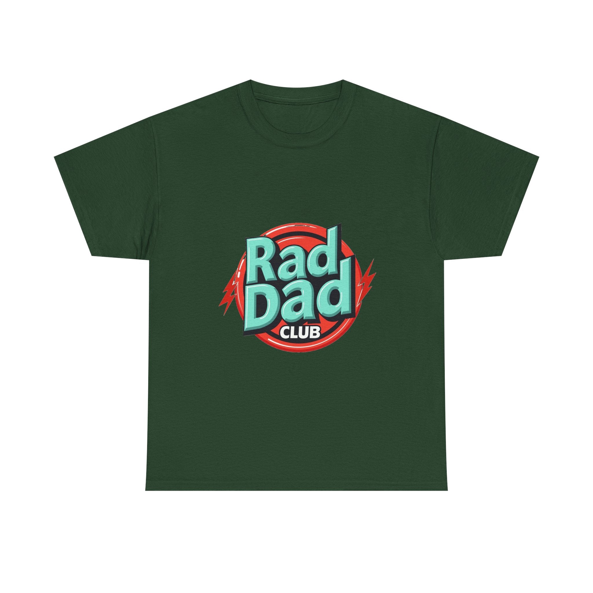 'Rad Dad Club' Retro Graphic T-Shirt for Cool Dads, Father’s Day Gift