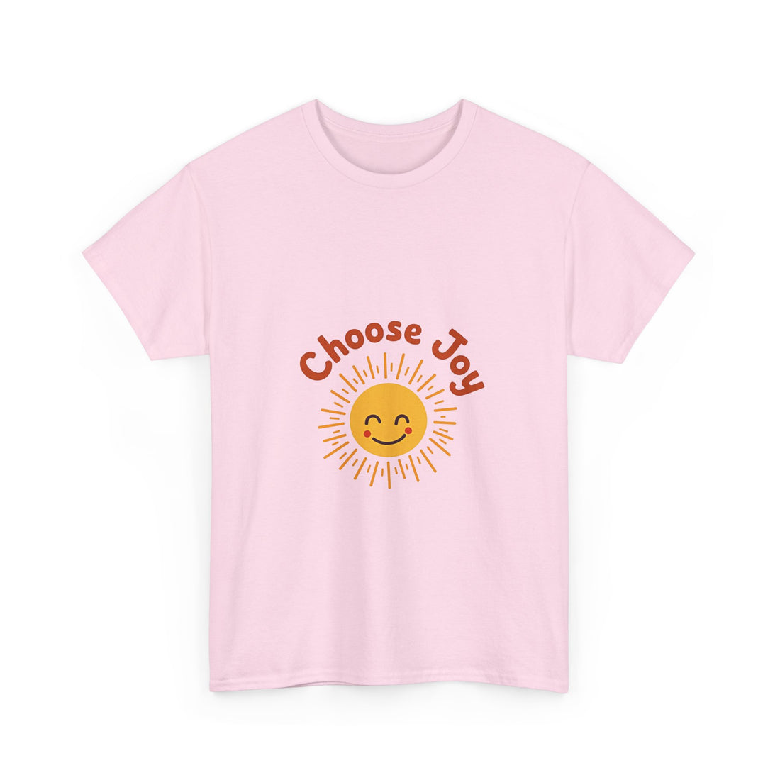 'Choose Joy' Sun Smiling'  Cute T‑Shirt