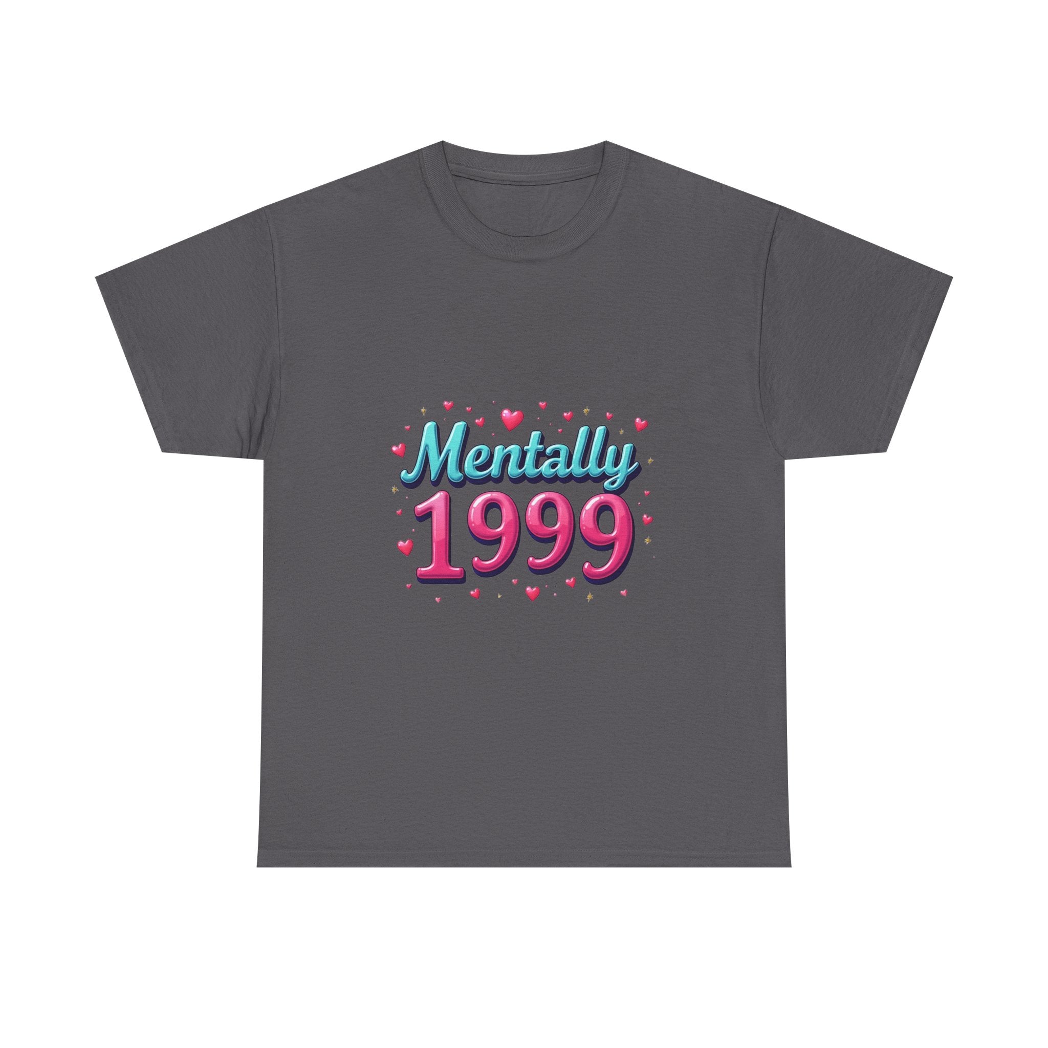 'Mentally 1999' Retro 90s Nostalgia Graphic T-Shirt