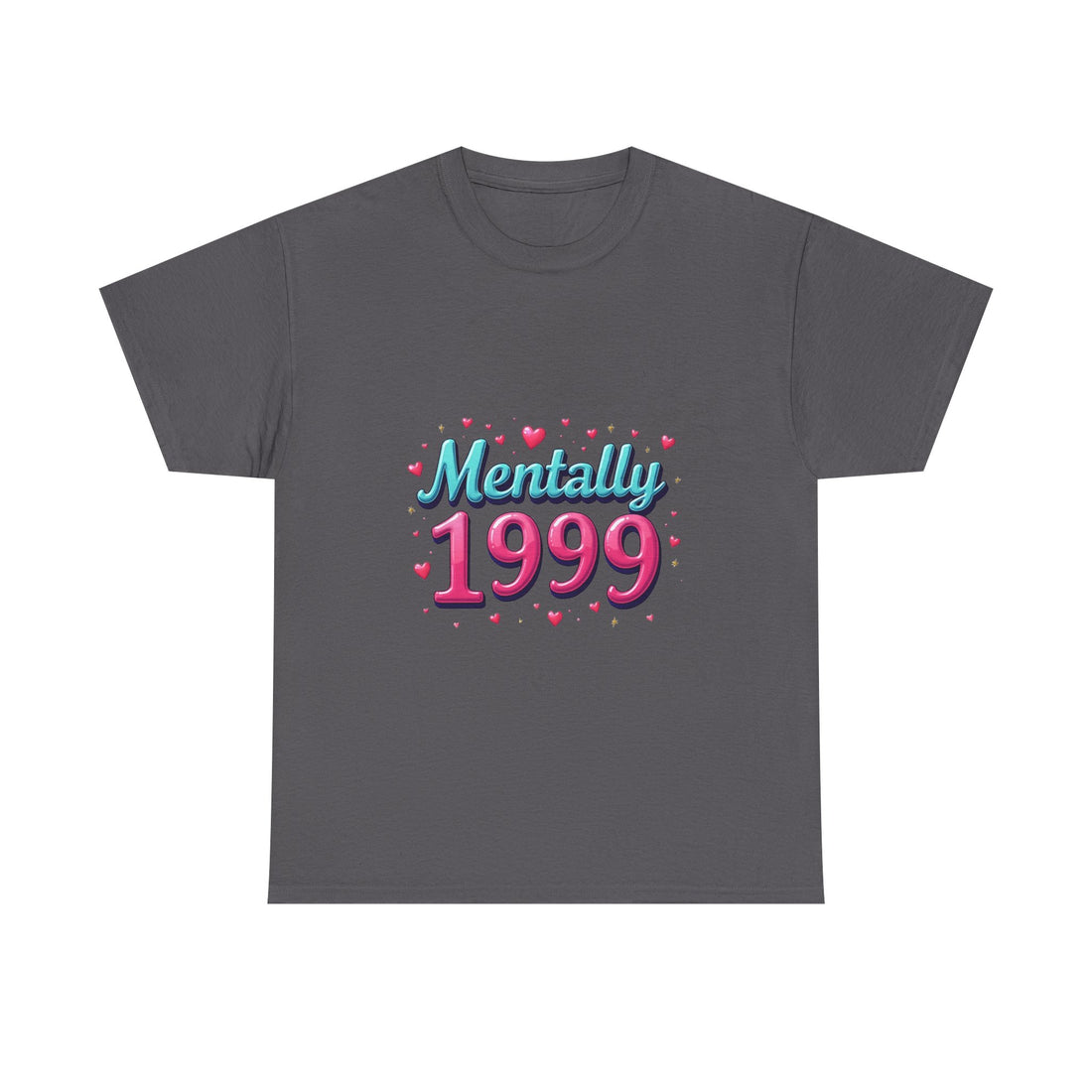 'Mentally 1999' Retro 90s Nostalgia Graphic T-Shirt