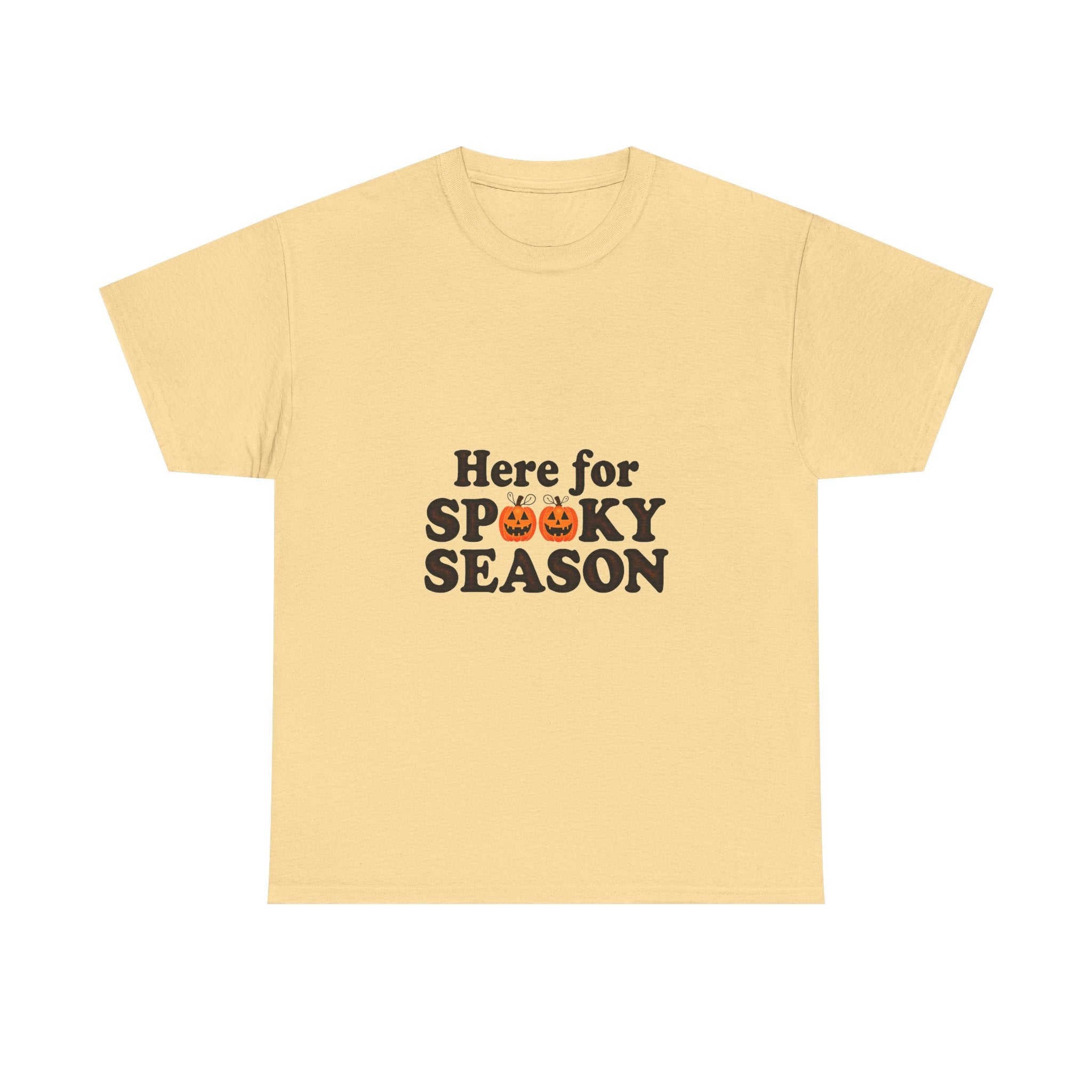 "Here for Spooky Season" Halloween T-Shirt