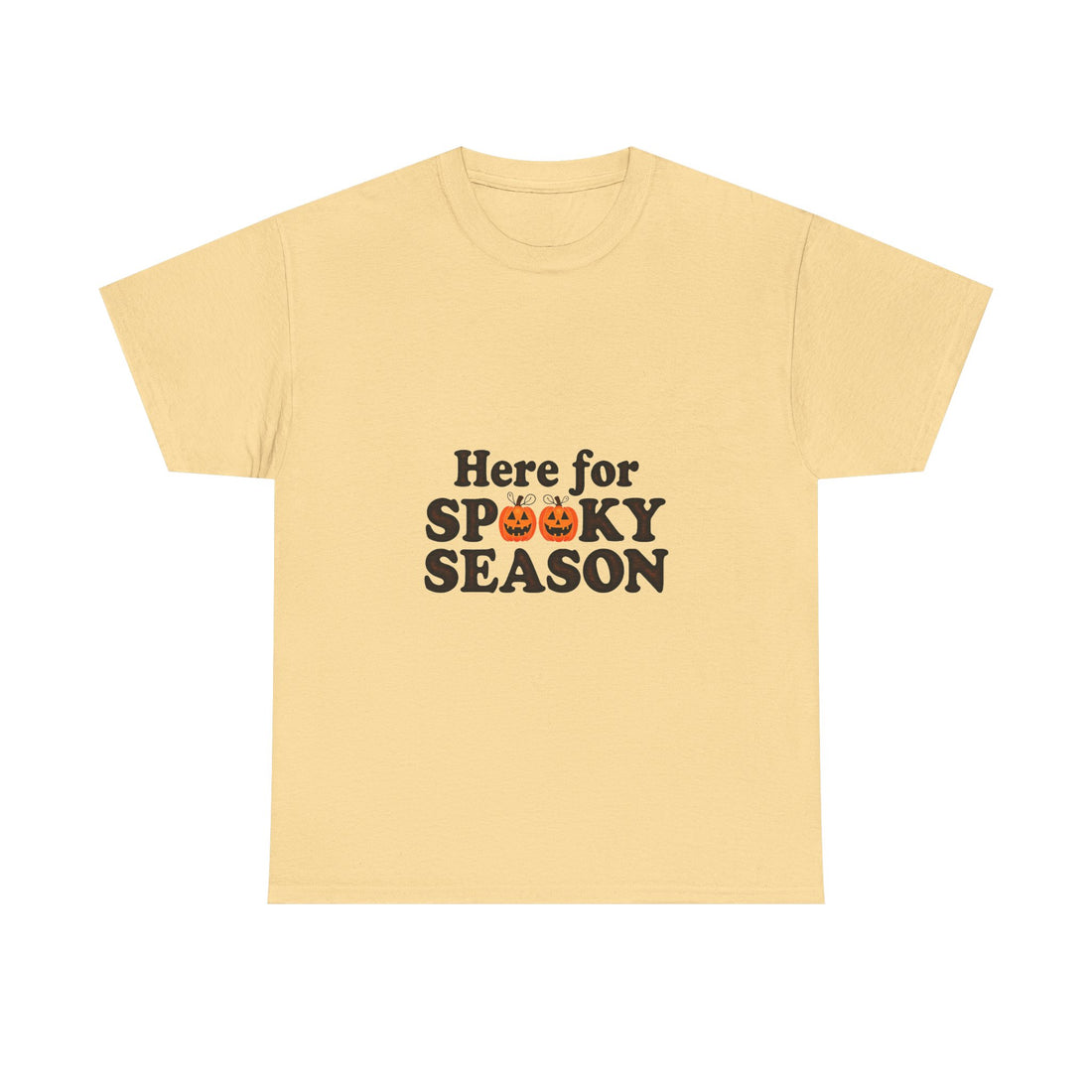 "Here for Spooky Season" Halloween T-Shirt