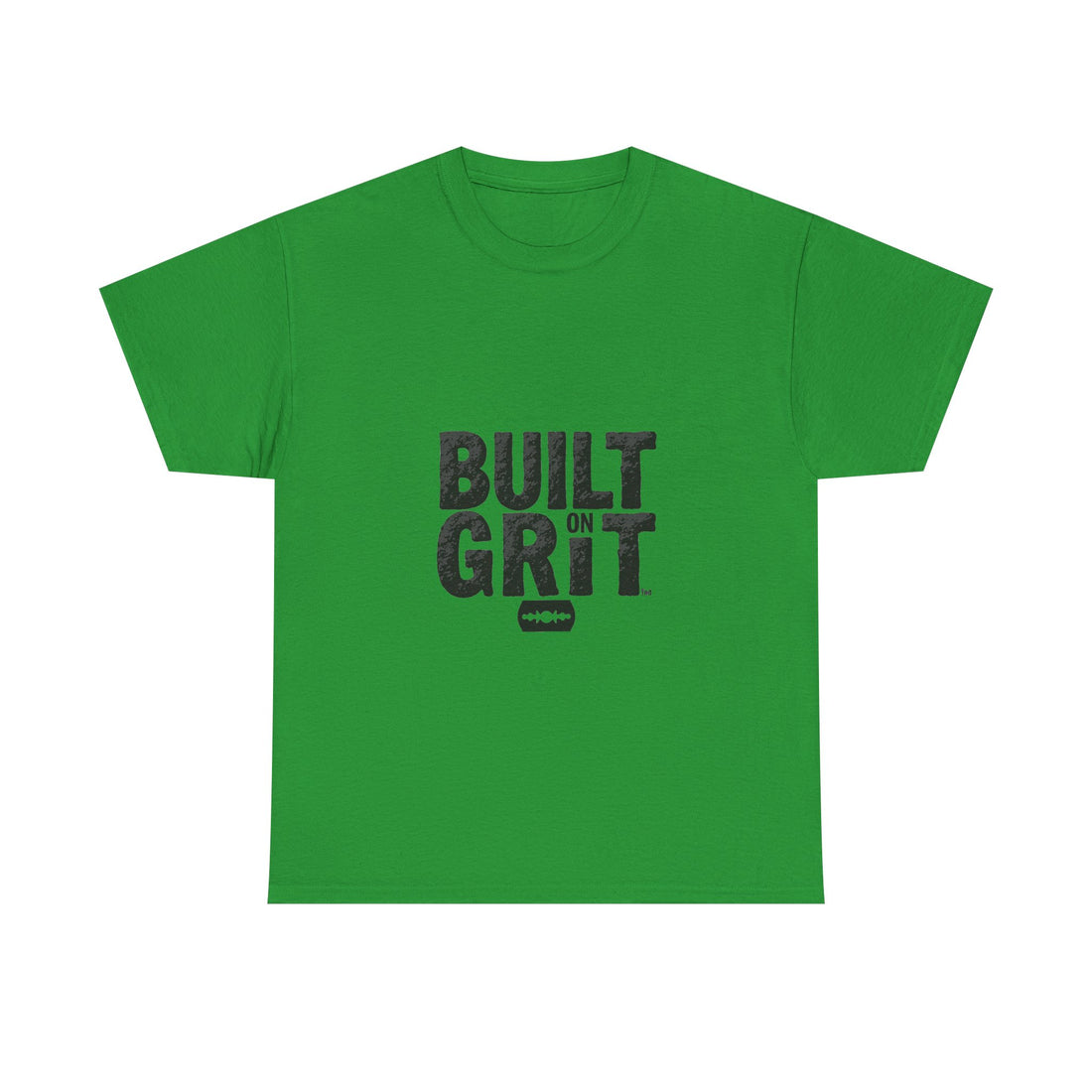 Built on Grit Motivational Graphic T-Shirt