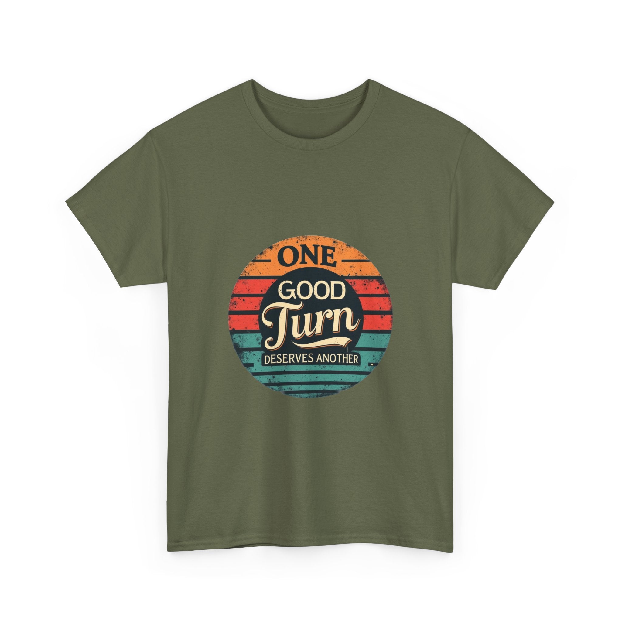 One Good Turn Retro Striped T-Shirt