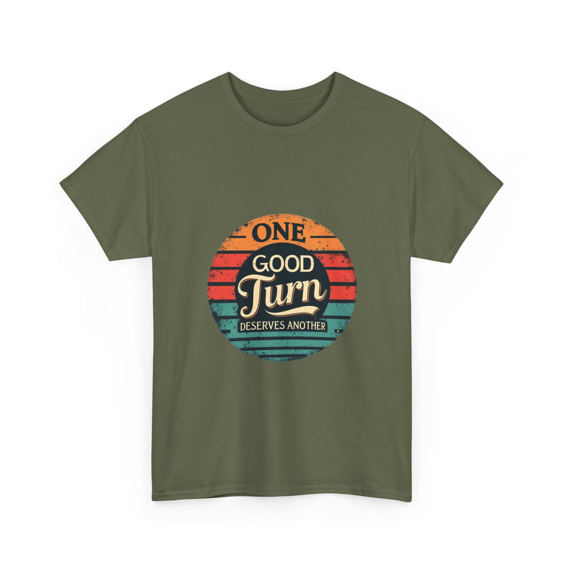One Good Turn Retro Striped T-Shirt