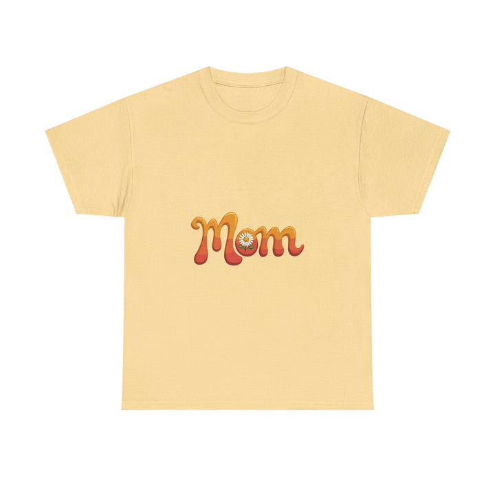 'Mom' 70s Vintage Floral T-Shirt,