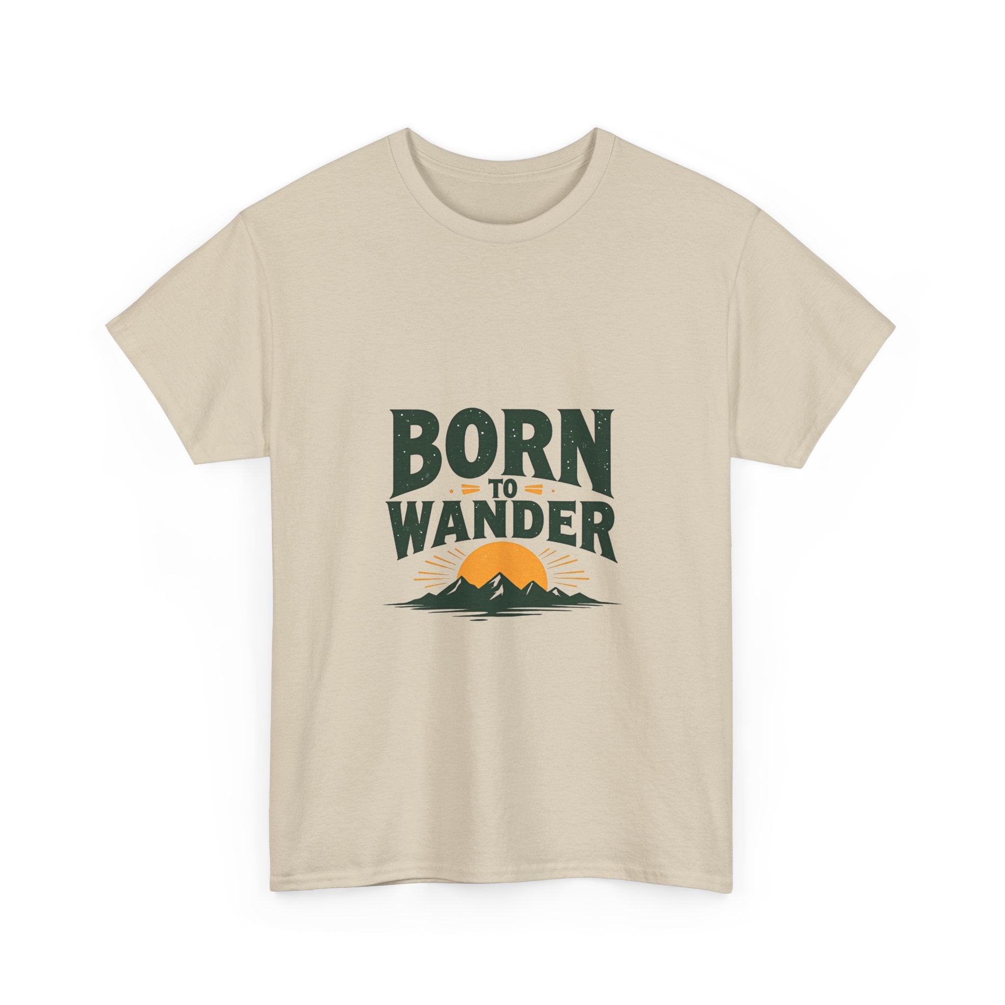 'Born to Wander' Retro Outdoor T-Shirt