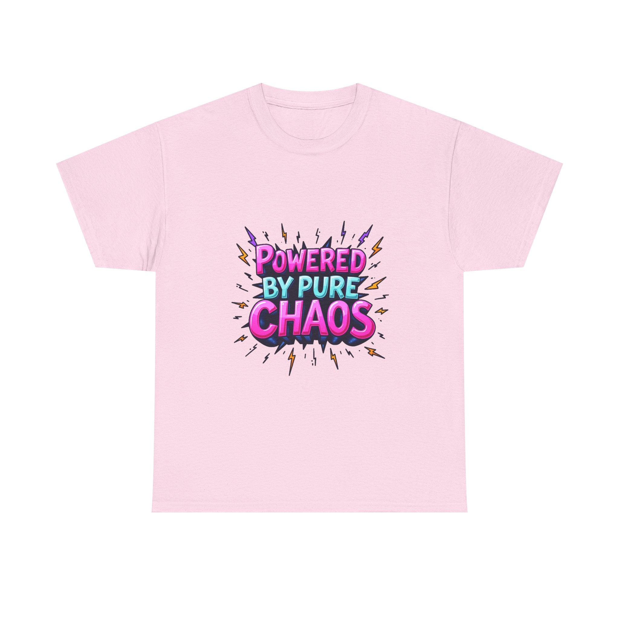 'Powered By Pure Chaos' Graphic T-Shirt