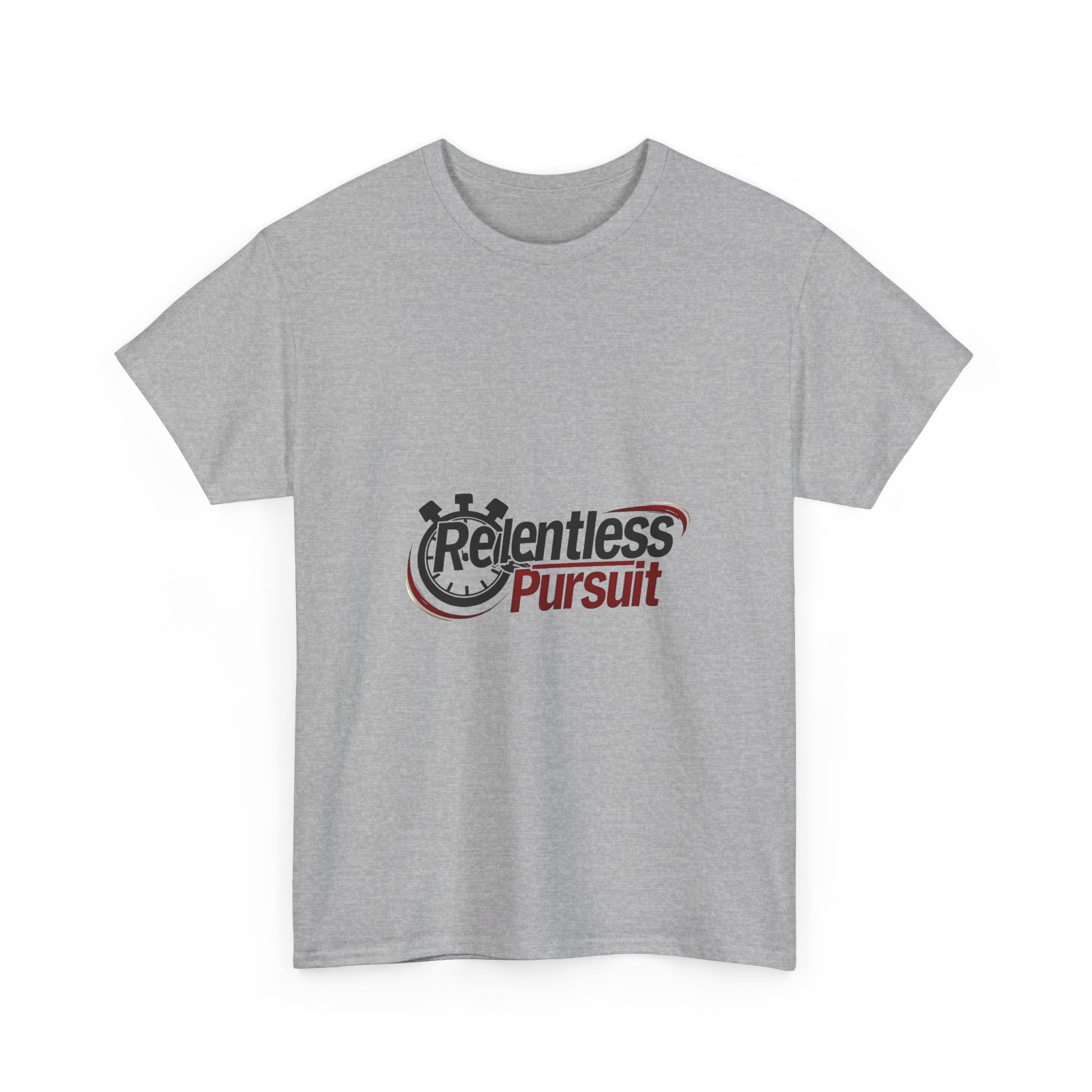 Relentless Pursuit Graphic Motivational Stopwatch Design T-Shirt