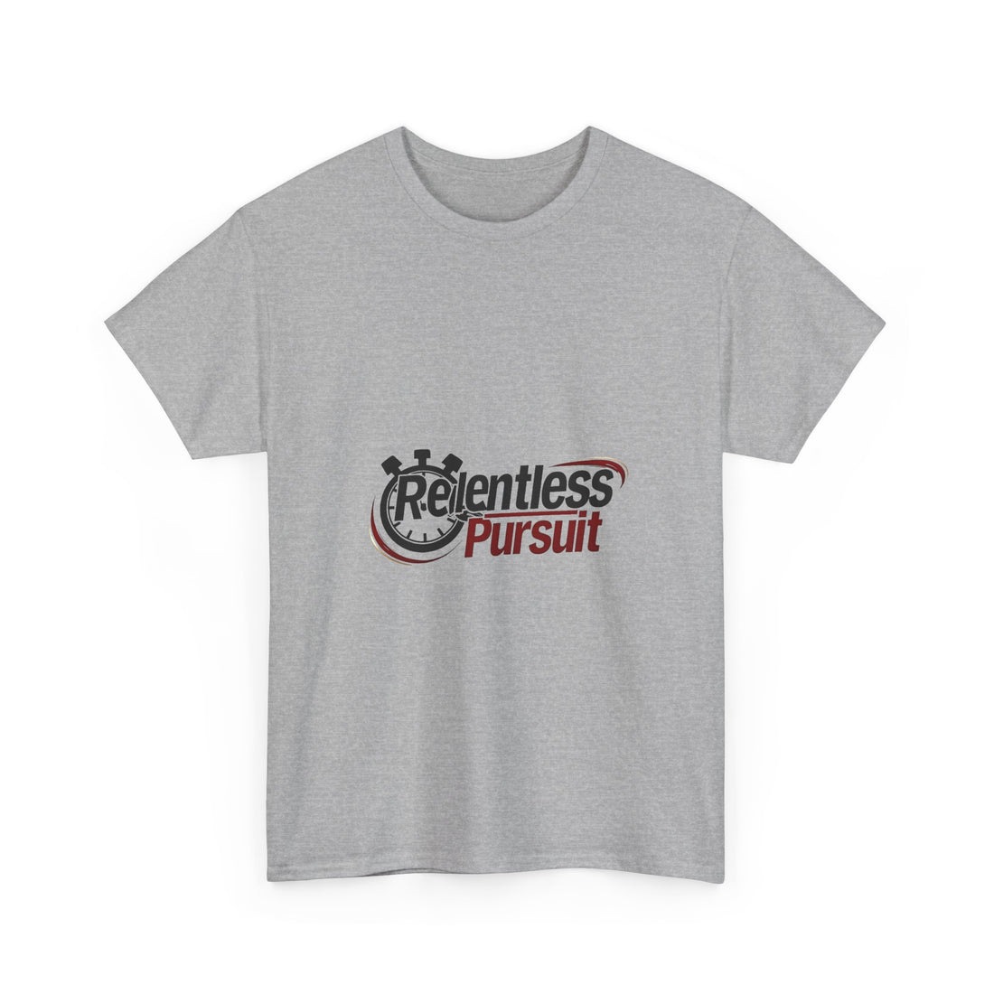Relentless Pursuit Graphic Motivational Stopwatch Design T-Shirt