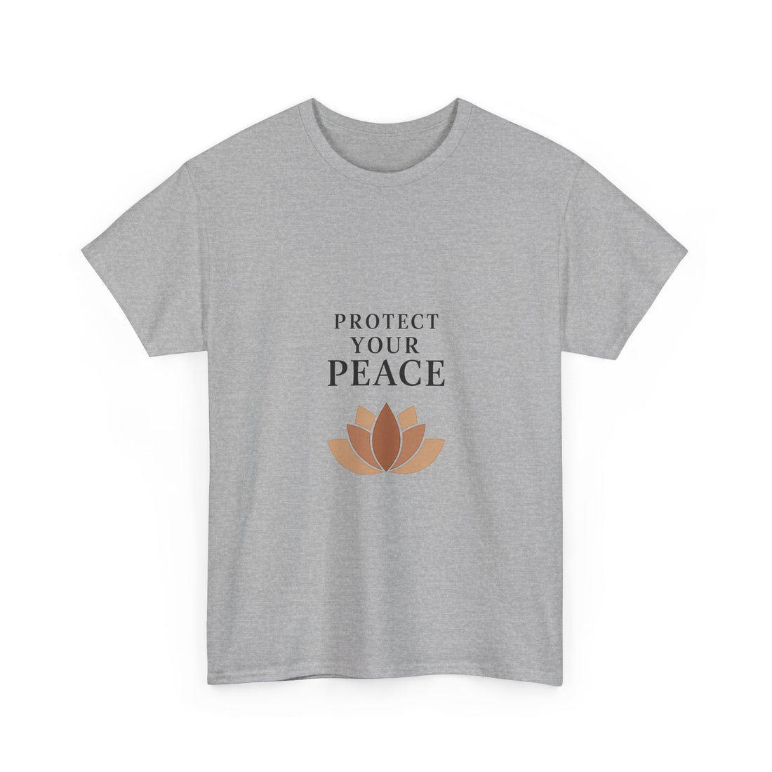 'Protect Your Peace' Lotus Graphic T-Shirt