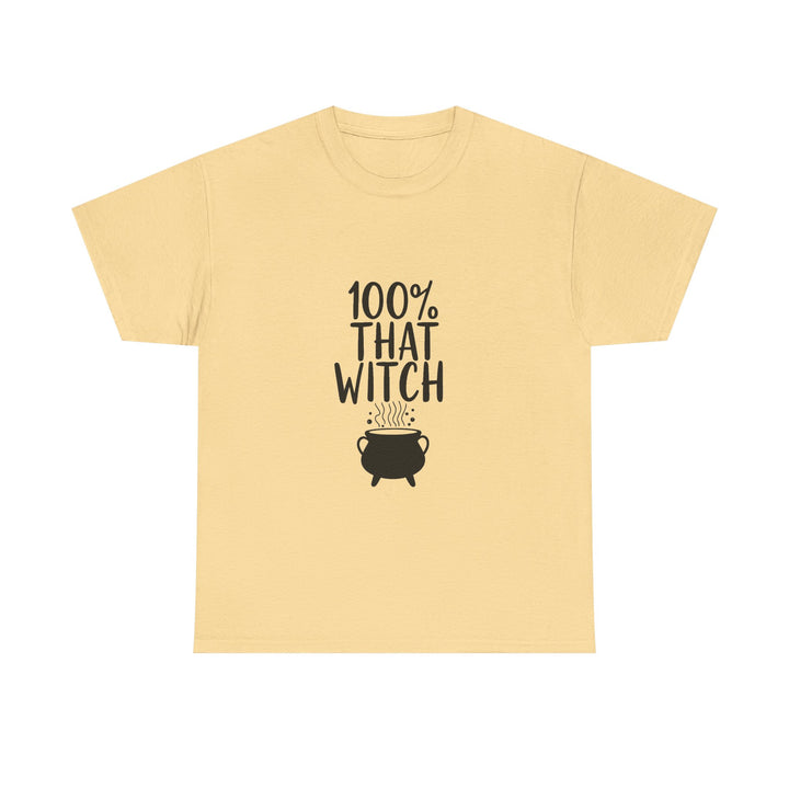 '100% That Witch' Funny Halloween Witch T-Shirt