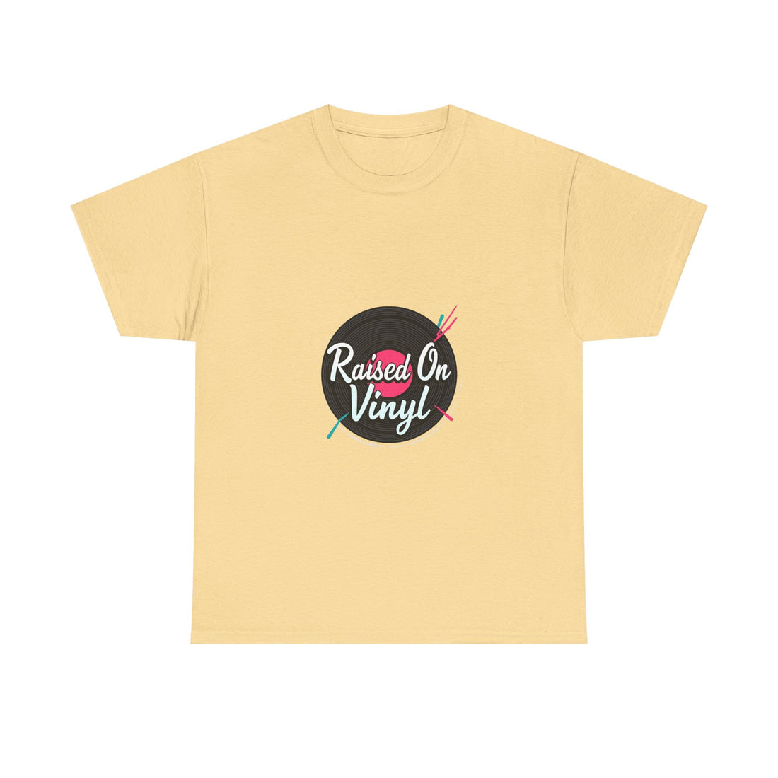 'Raised on Vinyl' T‑Shirt