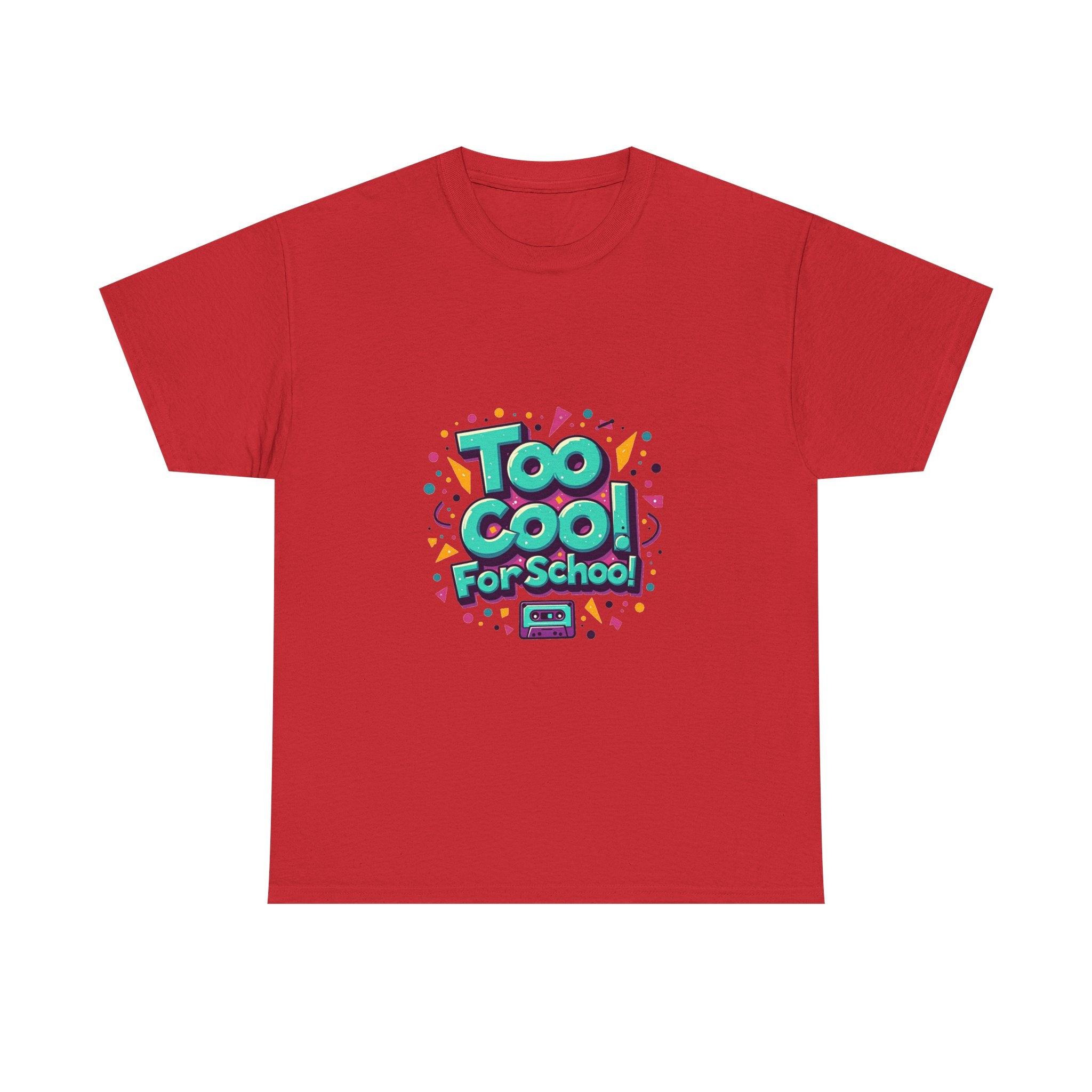 'Too Cool for School' Retro 90s Graphic T-Shirt