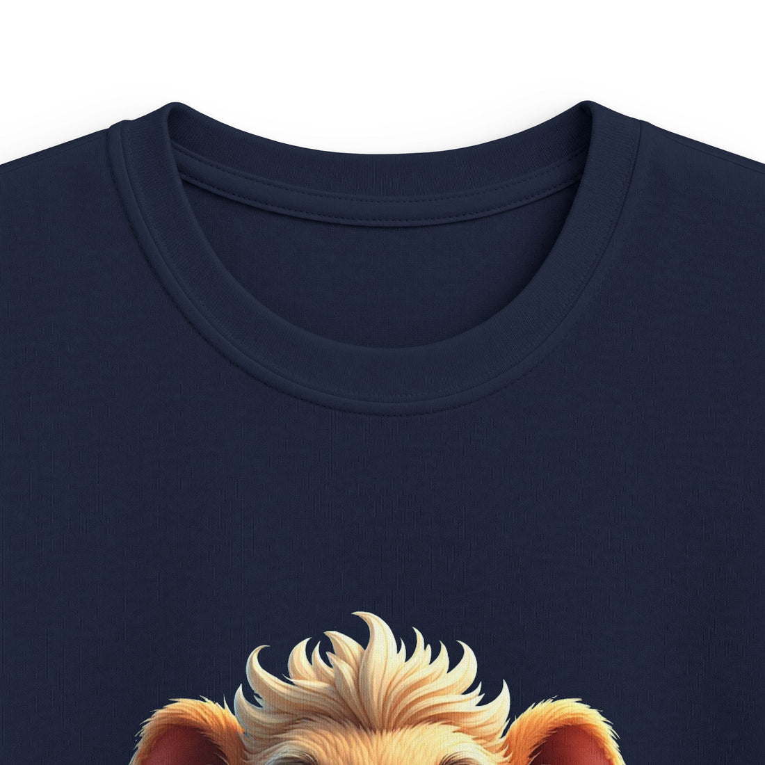 Adorable Smiling Baby Lion Cartoon Shirt