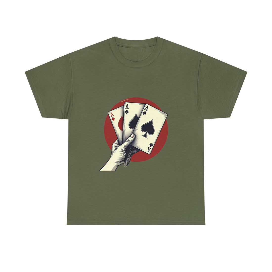 'Poker Hand' Ace Cards Graphic T-Shirt