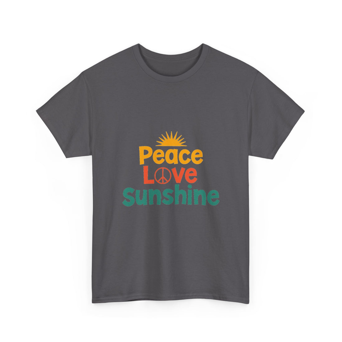 'Peace Love Sunshine' T‑Shirt