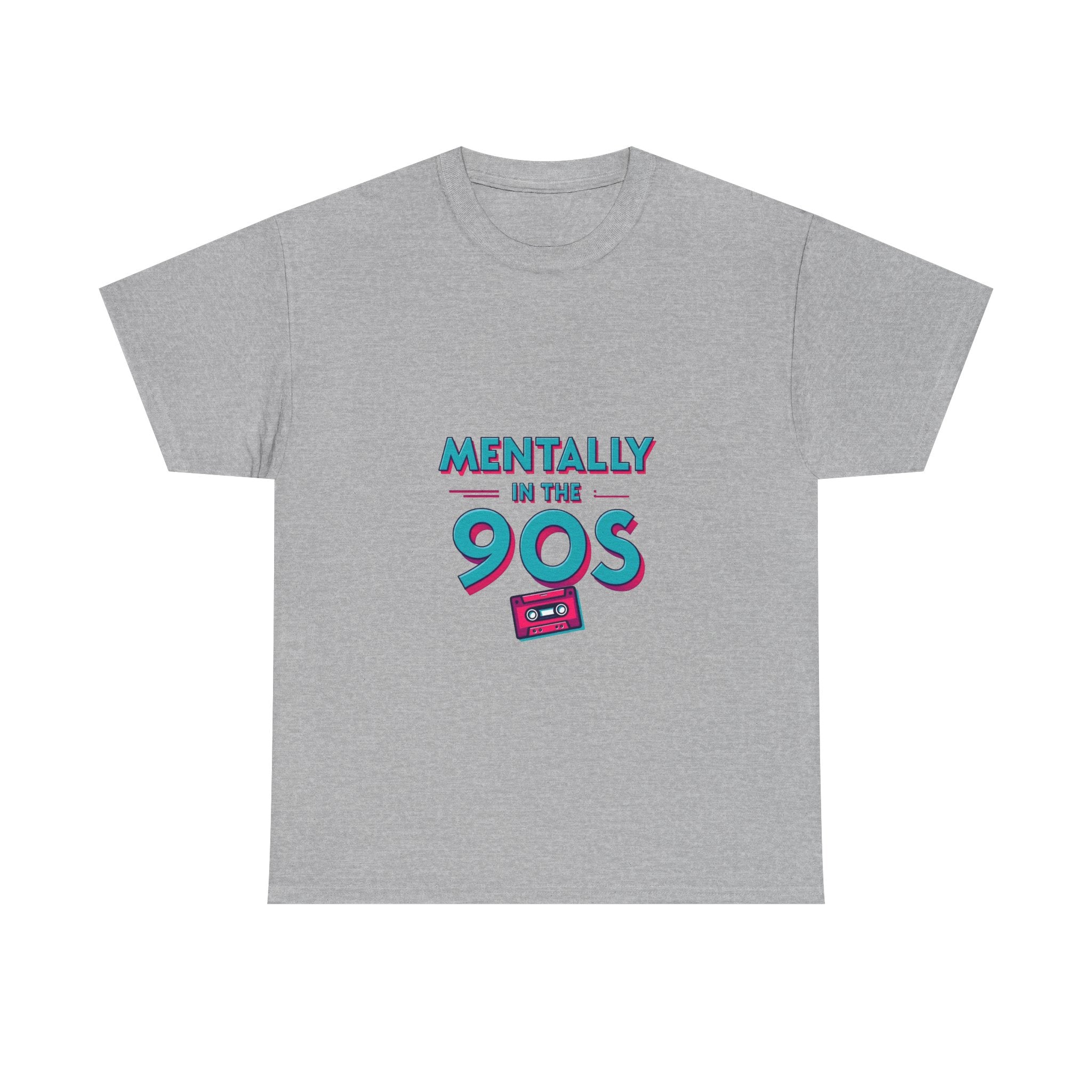 'Mentally in the 90s' Retro Cassette T-Shirt