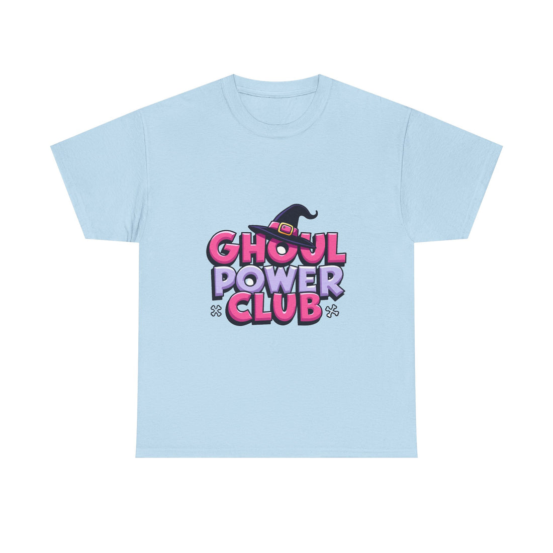 'Ghoul Power Club' Halloween Witch Hat Graphic T-Shirt