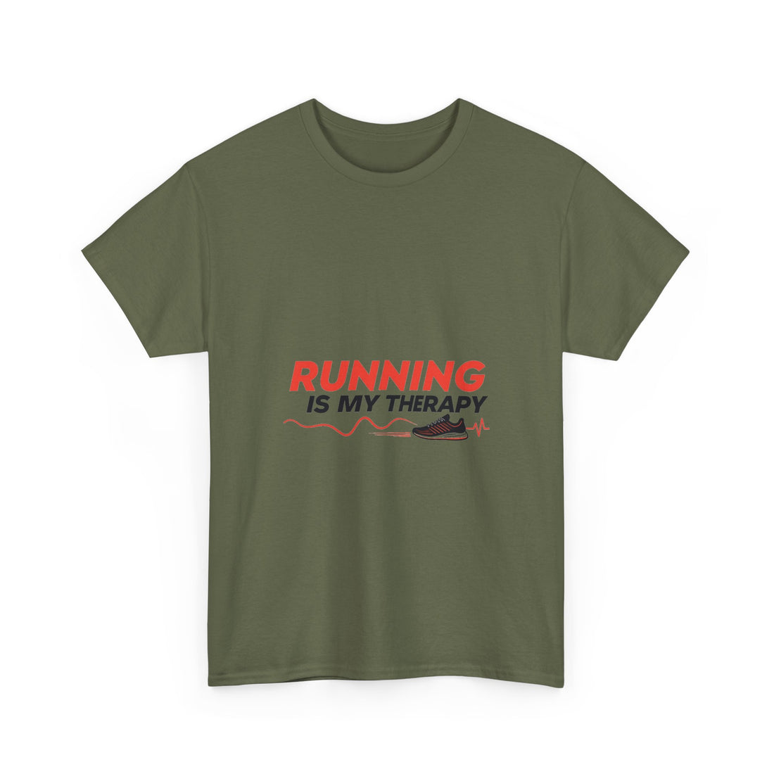 Running Is My Therapy T-Shirt