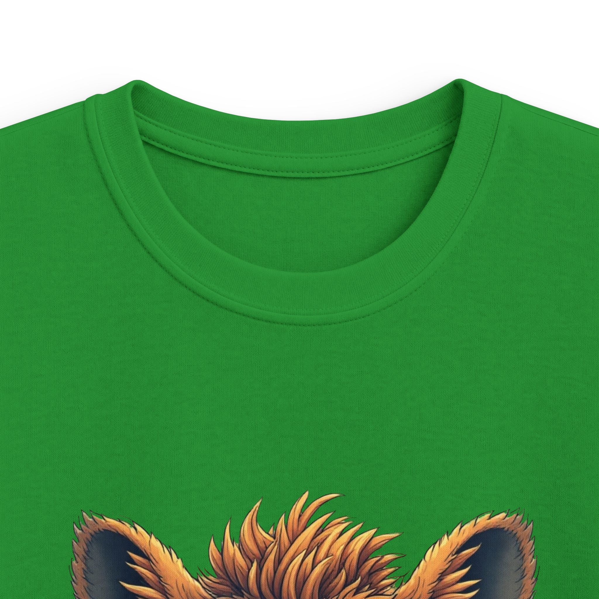 Cute Baby Fox Illustration Shirt for Toddlers