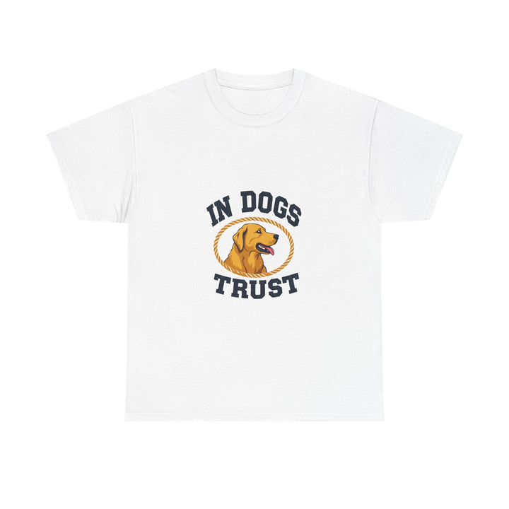 "In Dogs Trust" Vintage Retriever T-Shirt