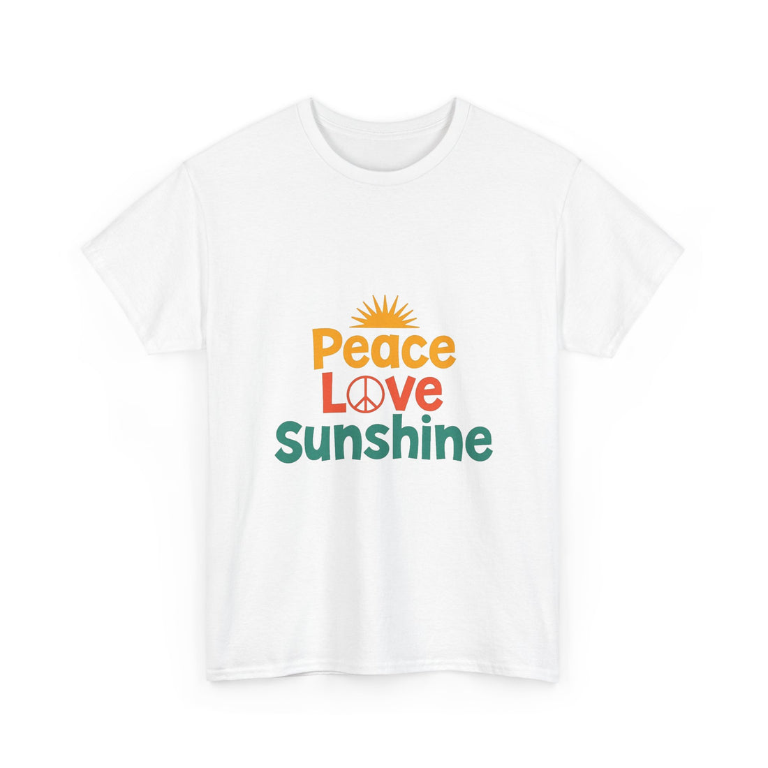 'Peace Love Sunshine' T‑Shirt