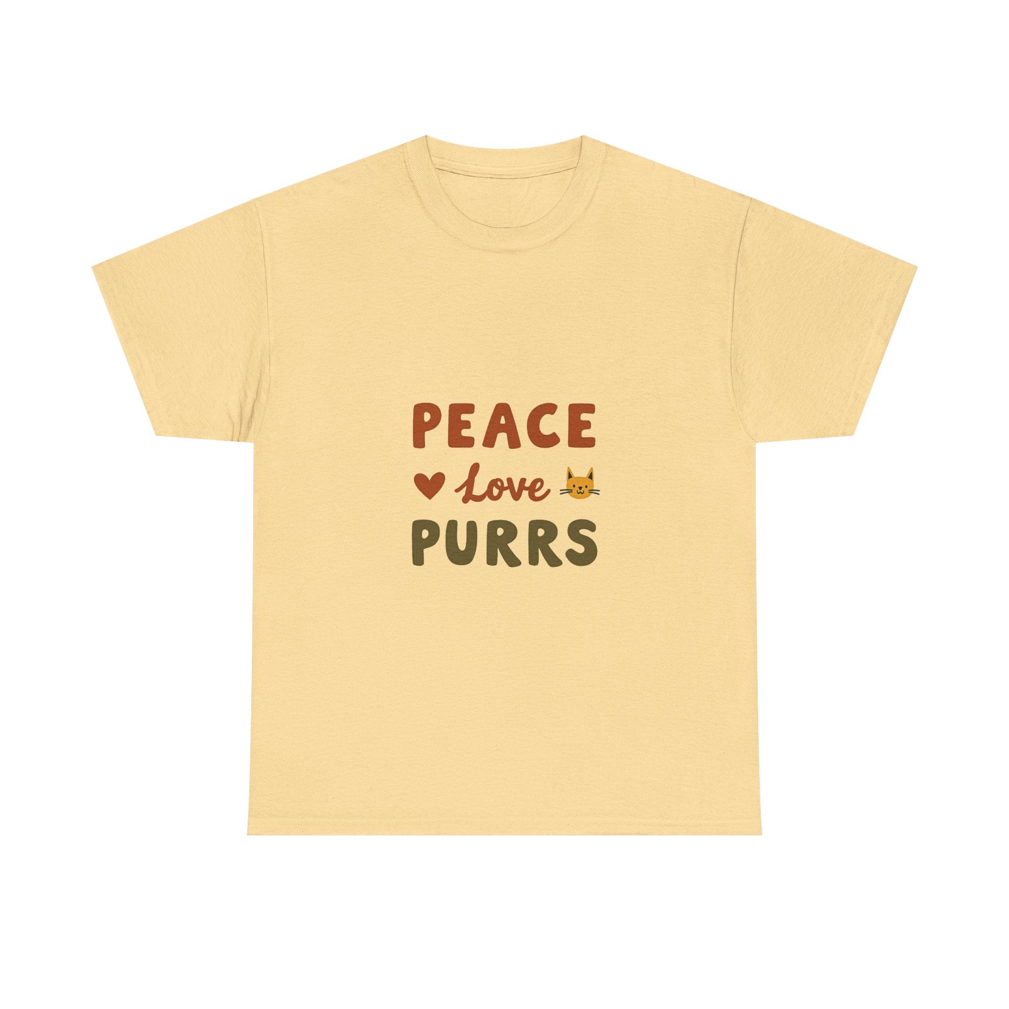 Peace, Love & Purrs T-Shirt