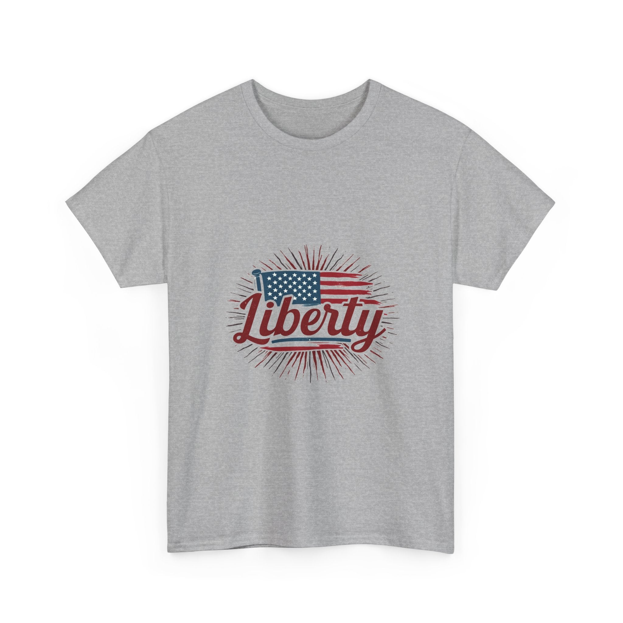 'Liberty Flag' Patriotic Fourth of July American Pride T-Shirt