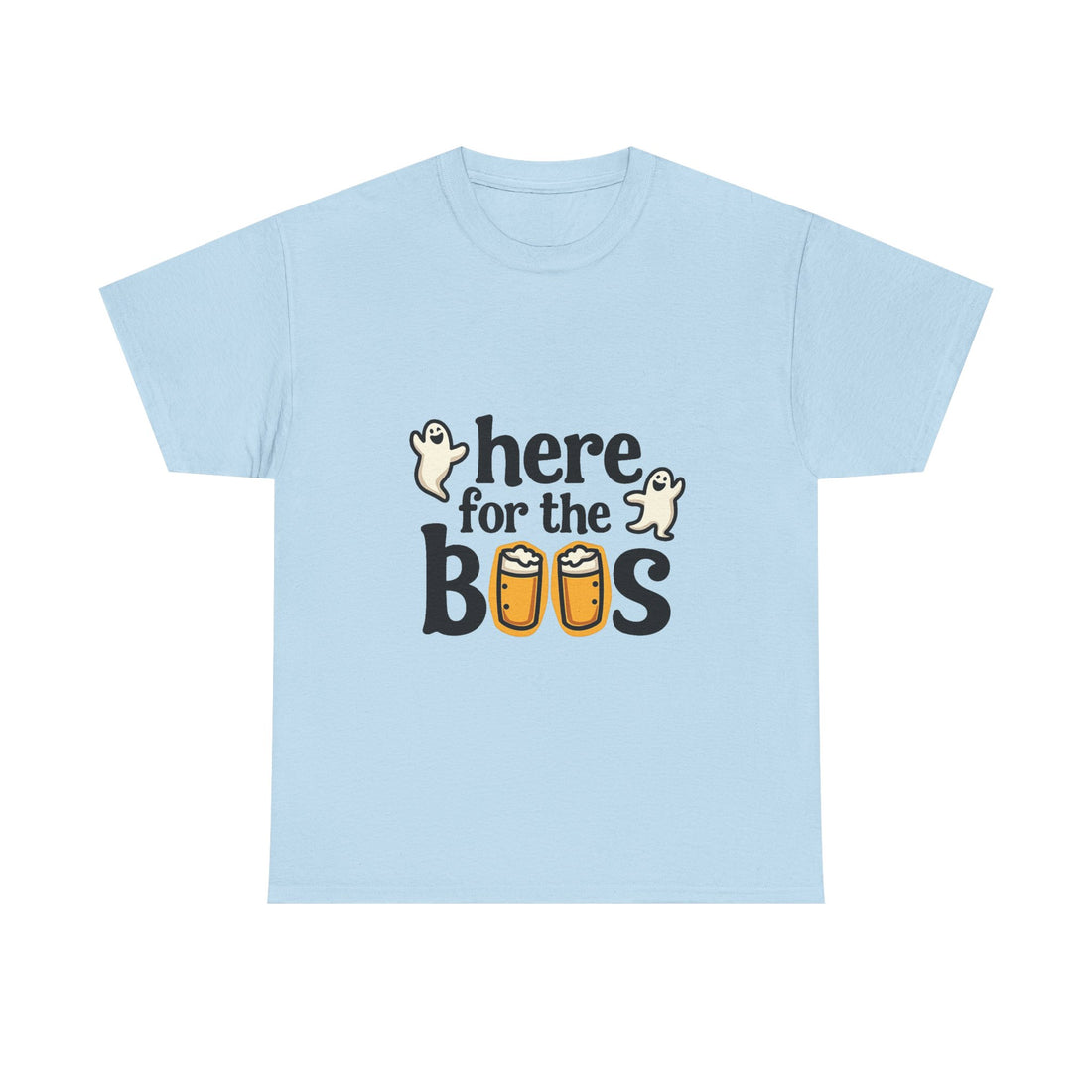 'Here for the Boos' Halloween T-Shirt