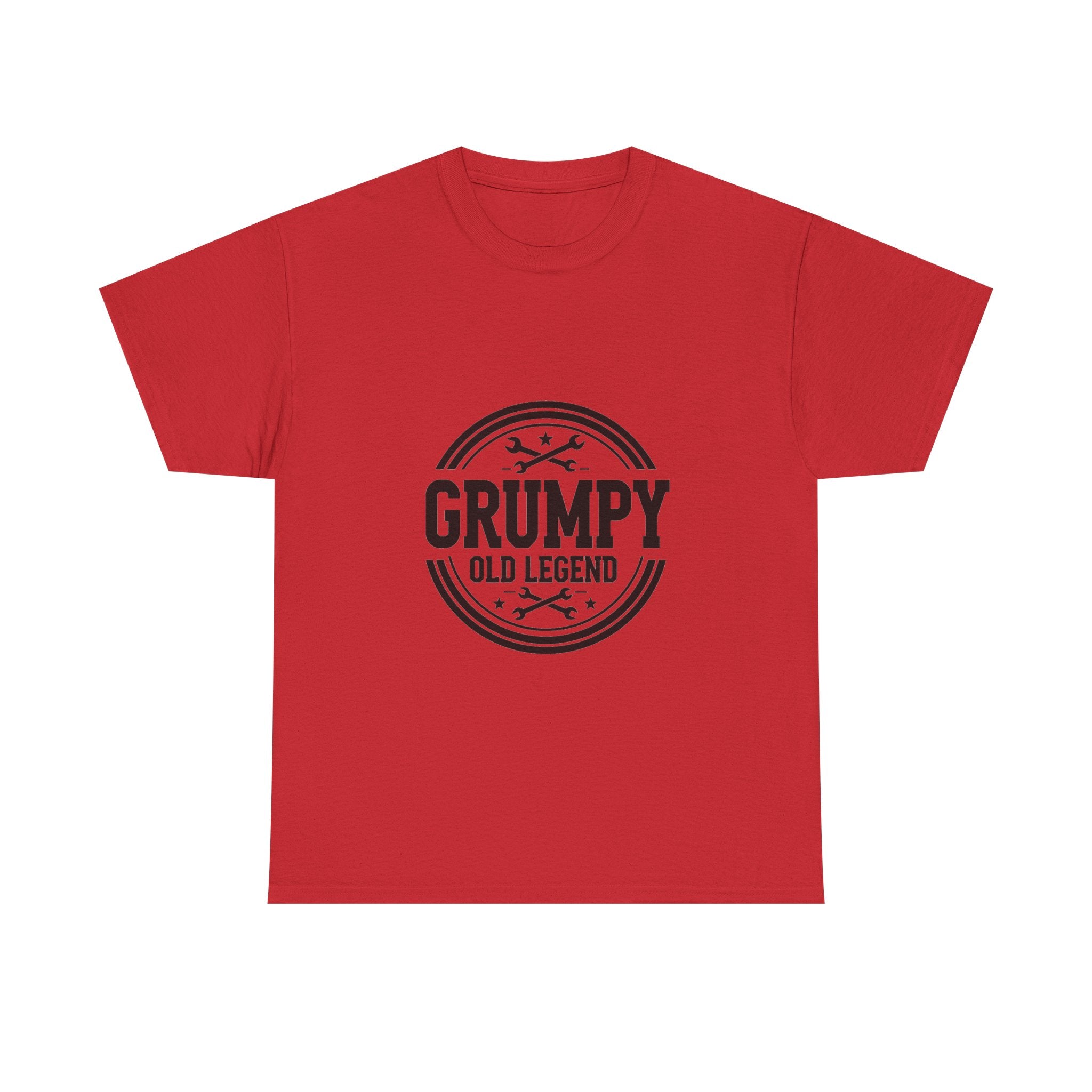 'Grumpy Old Legend' Funny Vintage Badge T-Shirt