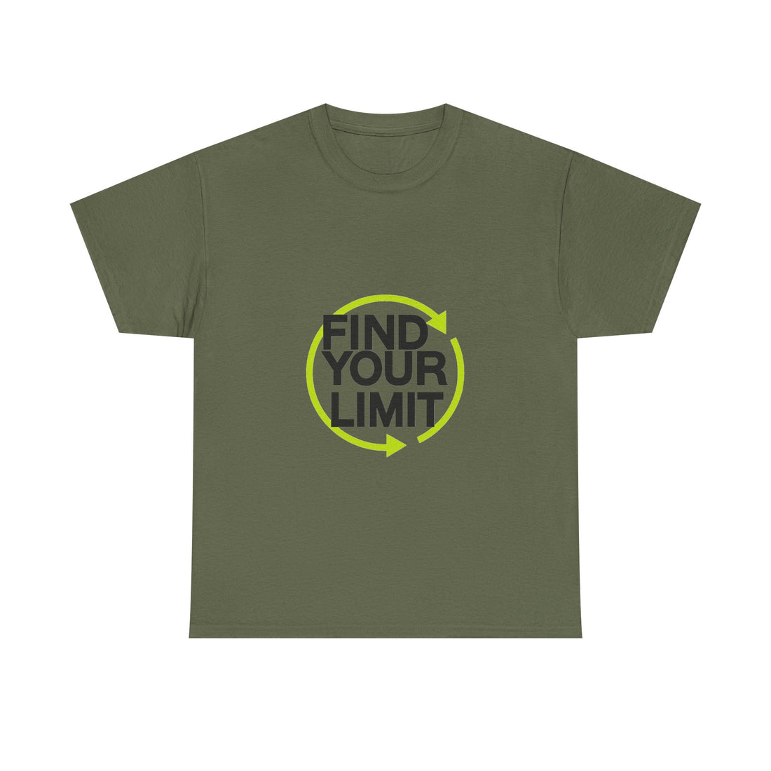 Find Your Limit Graphic Fitness T‑Shirt