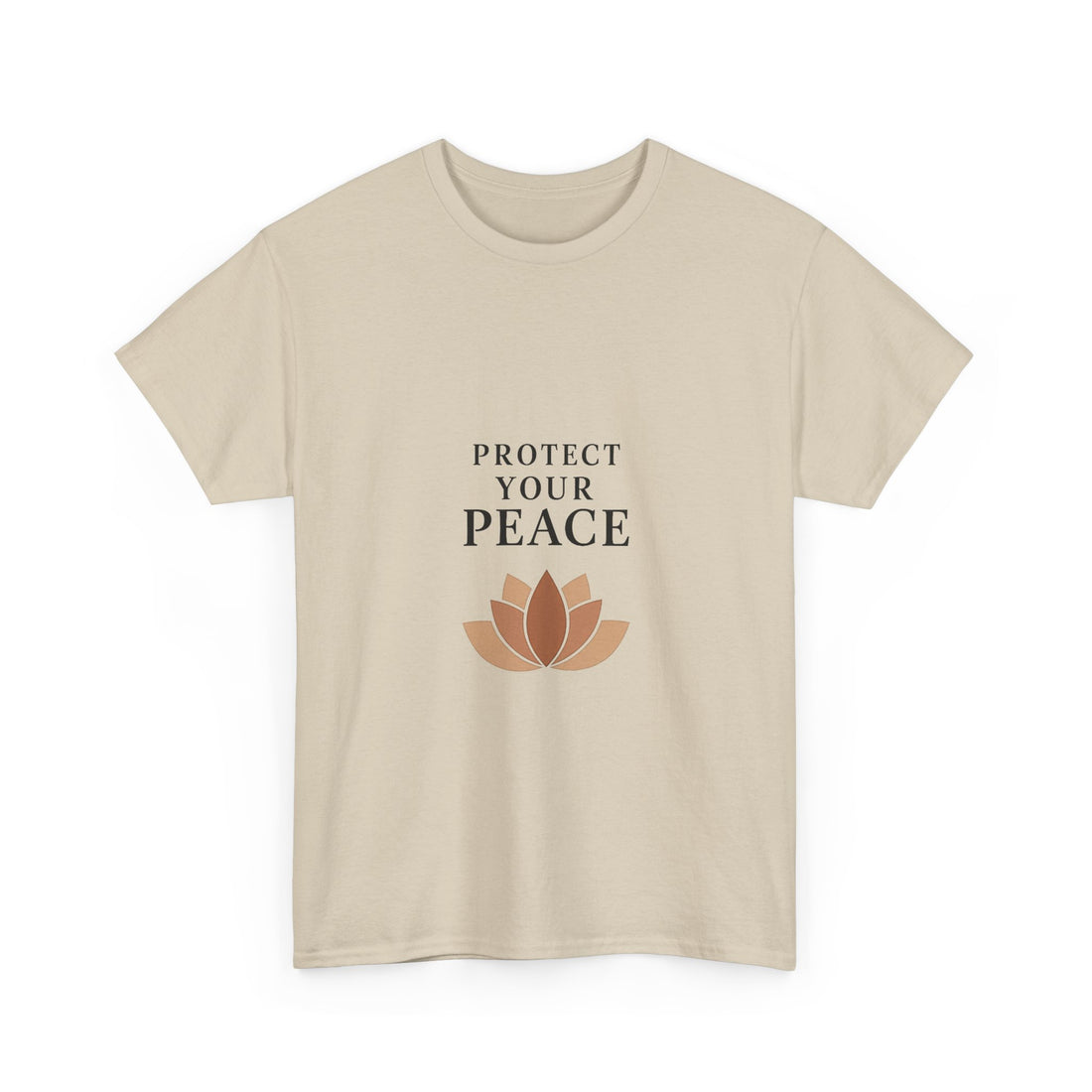'Protect Your Peace' Lotus Graphic T-Shirt