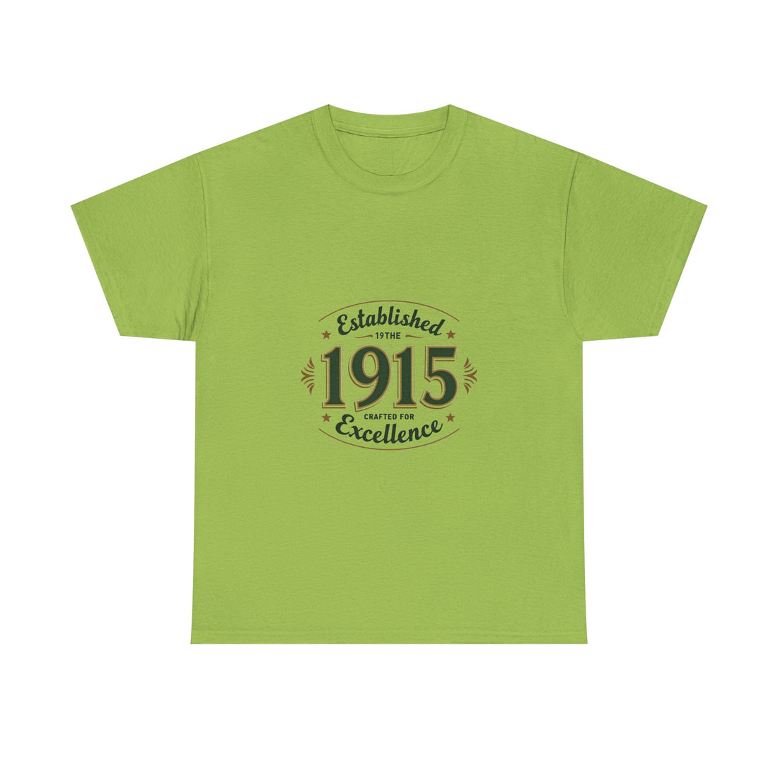 '1915 Established Excellence' Vintage Anniversary T-Shirt
