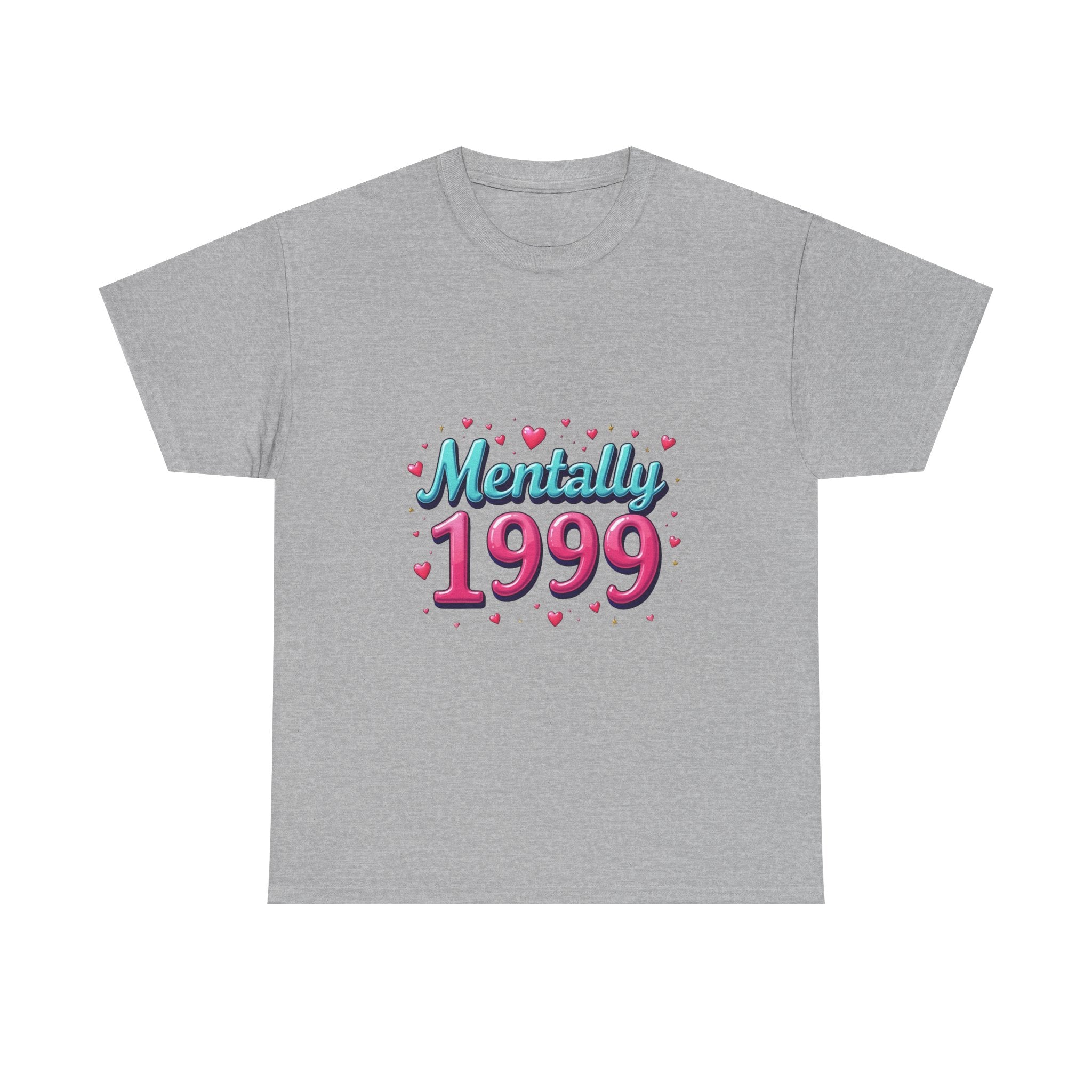'Mentally 1999' Retro 90s Nostalgia Graphic T-Shirt