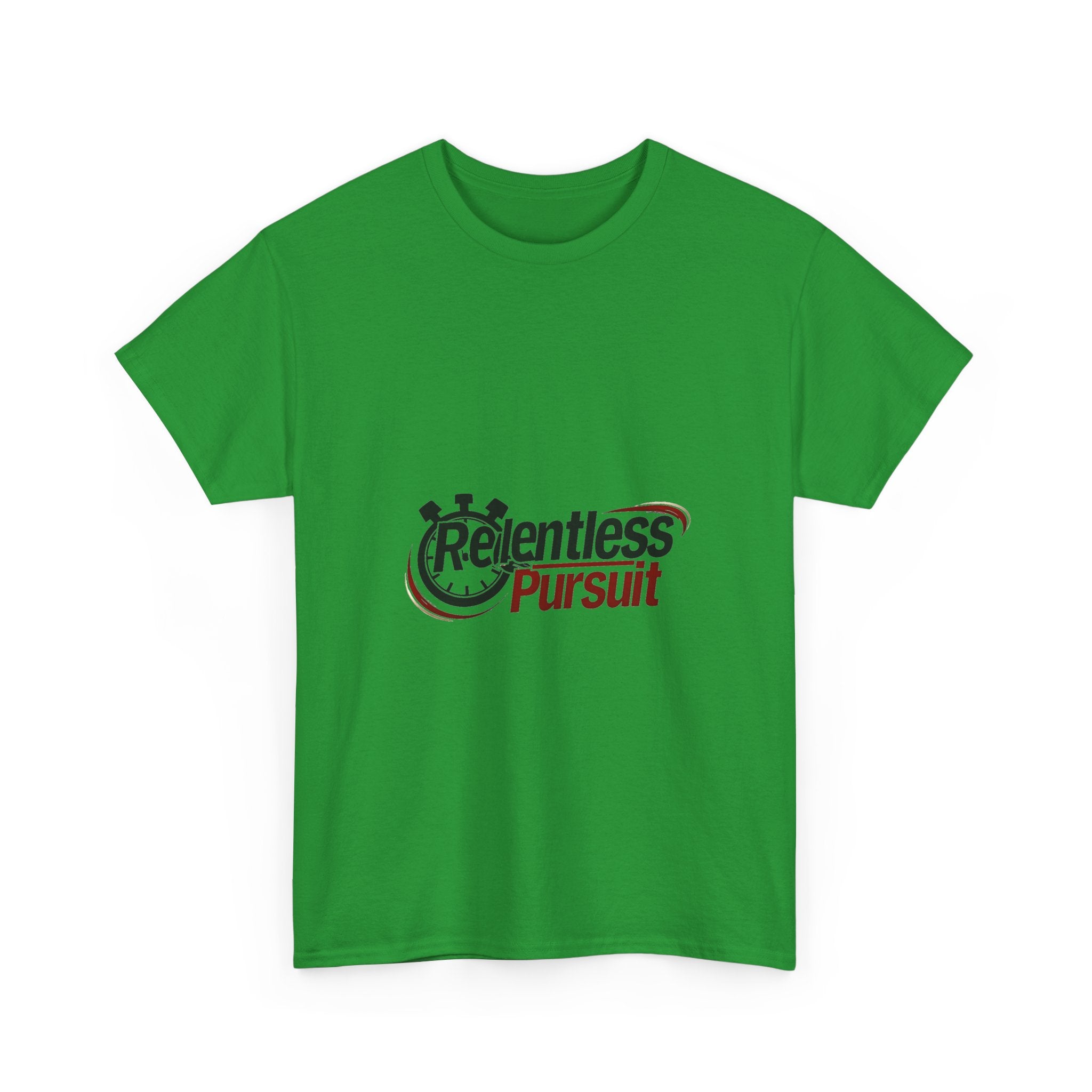Relentless Pursuit Graphic Motivational Stopwatch Design T-Shirt