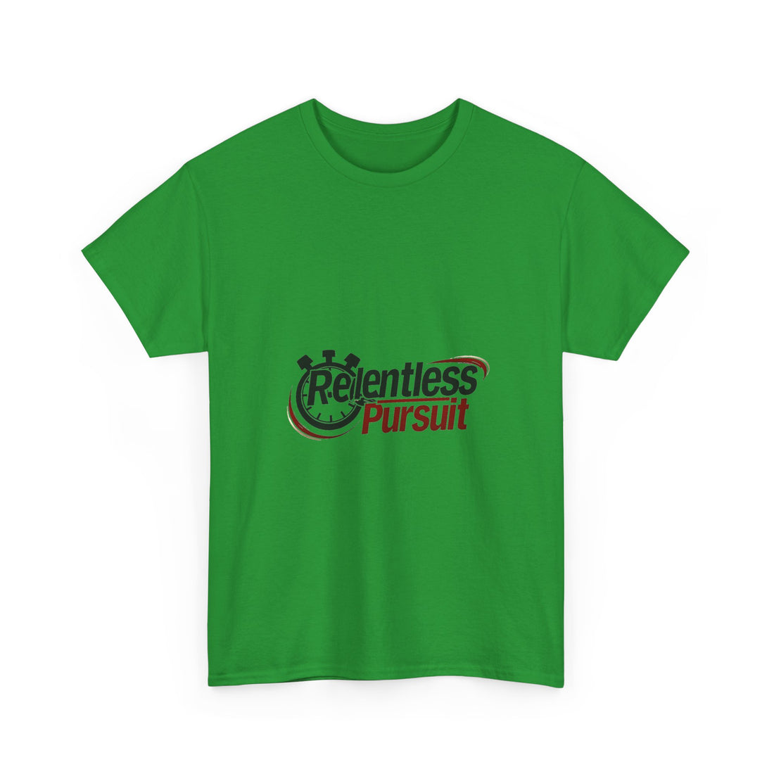 Relentless Pursuit Graphic Motivational Stopwatch Design T-Shirt