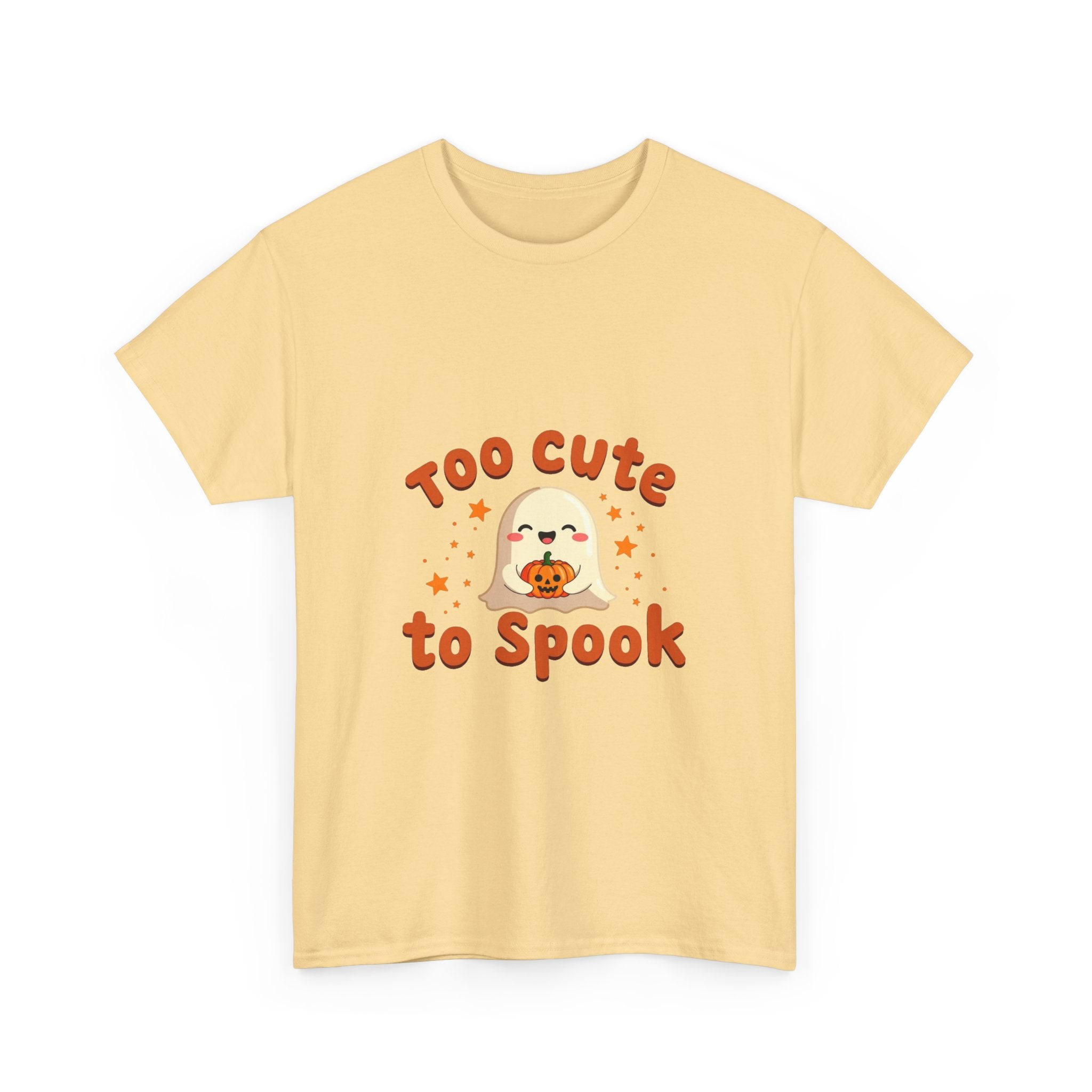 'Too Cute to Spook Ghost' Halloween T-Shirt
